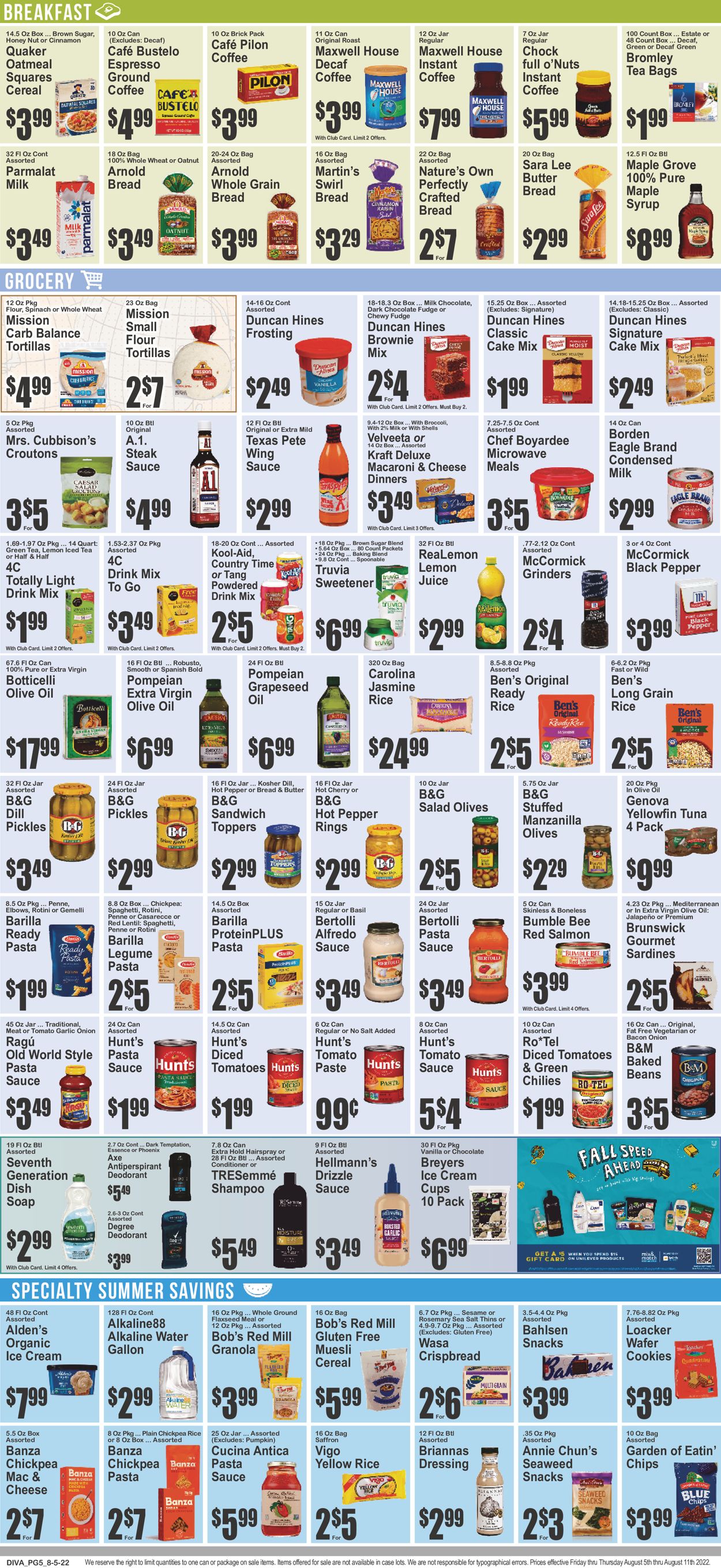Key Food Weekly Ad Circular - valid 08/05-08/11/2022 (Page 6)