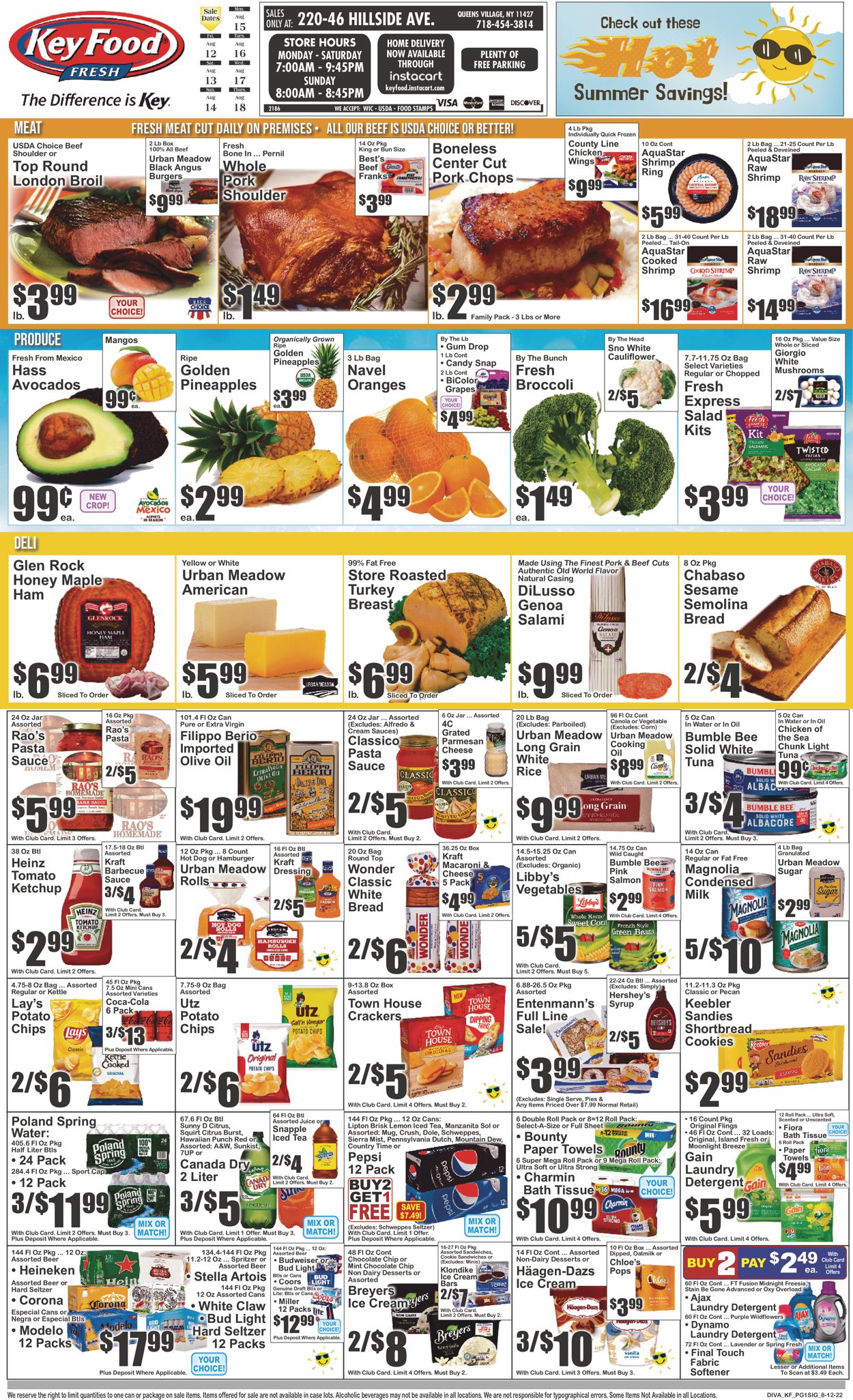 Key Food Weekly Ad Circular - valid 08/12-08/18/2022