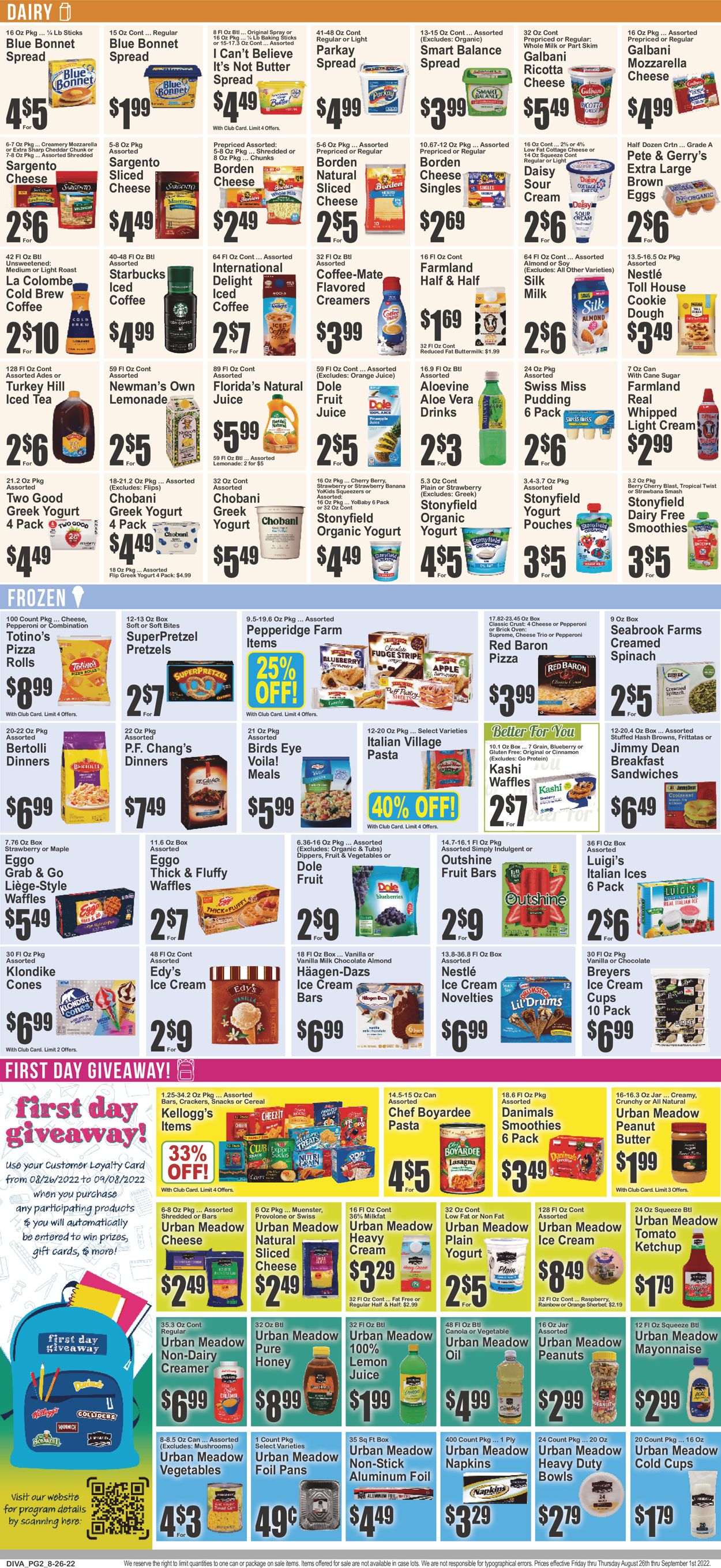 Key Food Weekly Ad Circular - valid 08/26-09/01/2022 (Page 3)