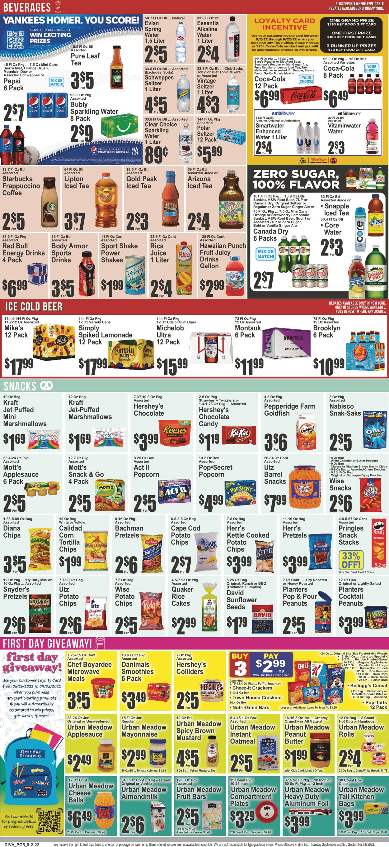 Key Food Weekly Ad Circular - valid 09/02-09/08/2022 (Page 6)