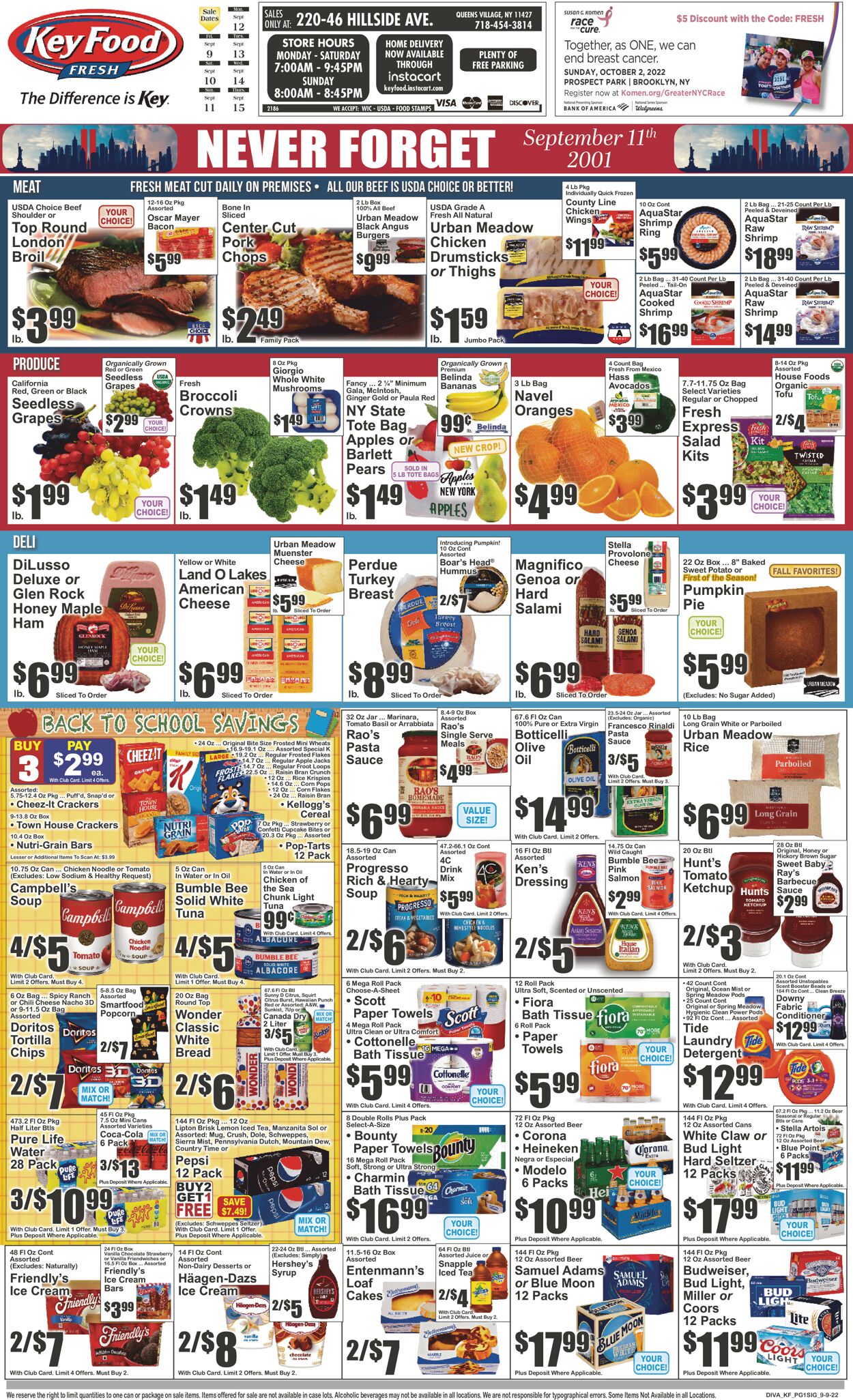 Key Food Weekly Ad Circular - valid 09/09-09/15/2022