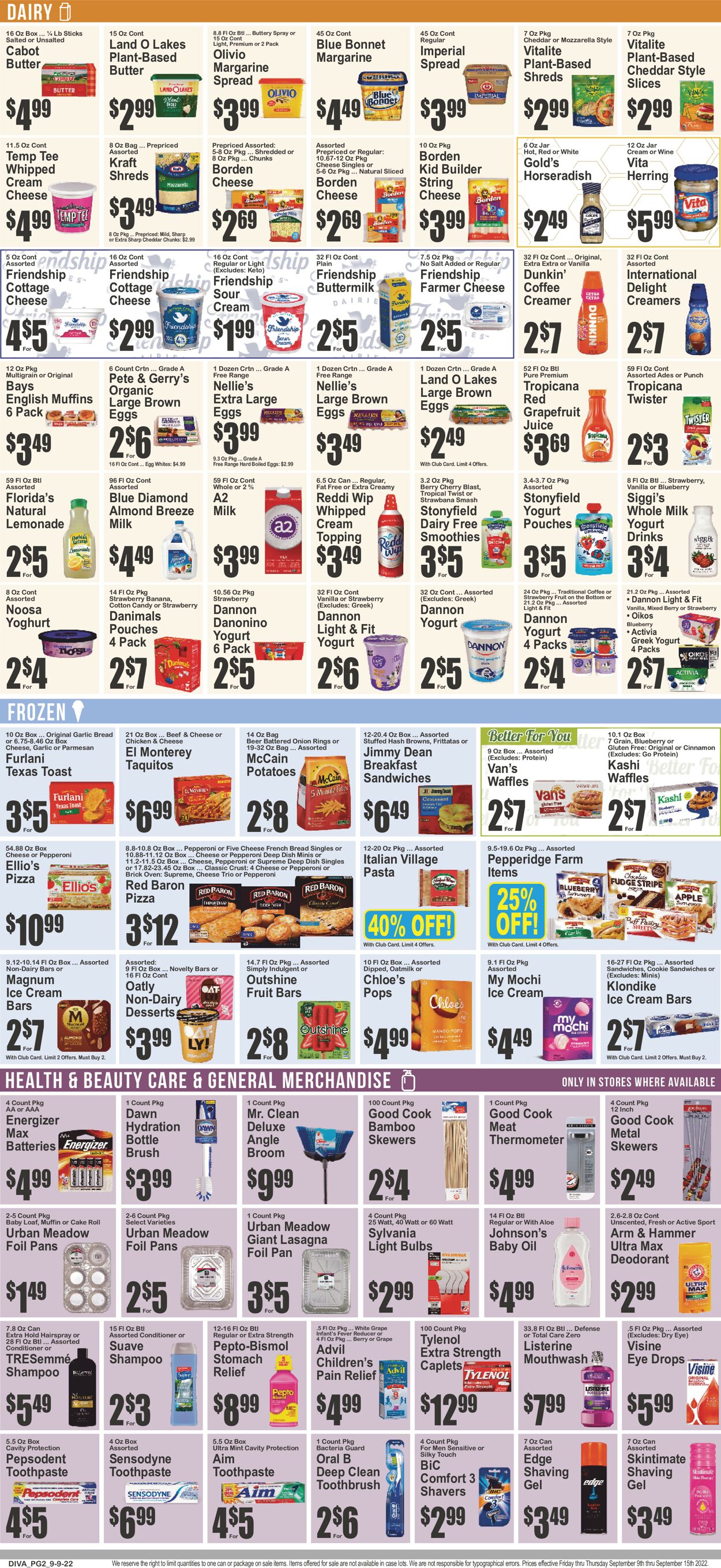 Key Food Weekly Ad Circular - valid 09/09-09/15/2022 (Page 3)