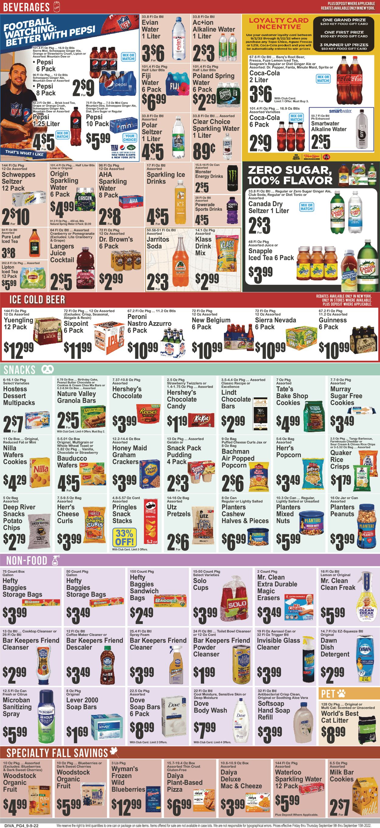 Key Food Weekly Ad Circular - valid 09/09-09/15/2022 (Page 5)