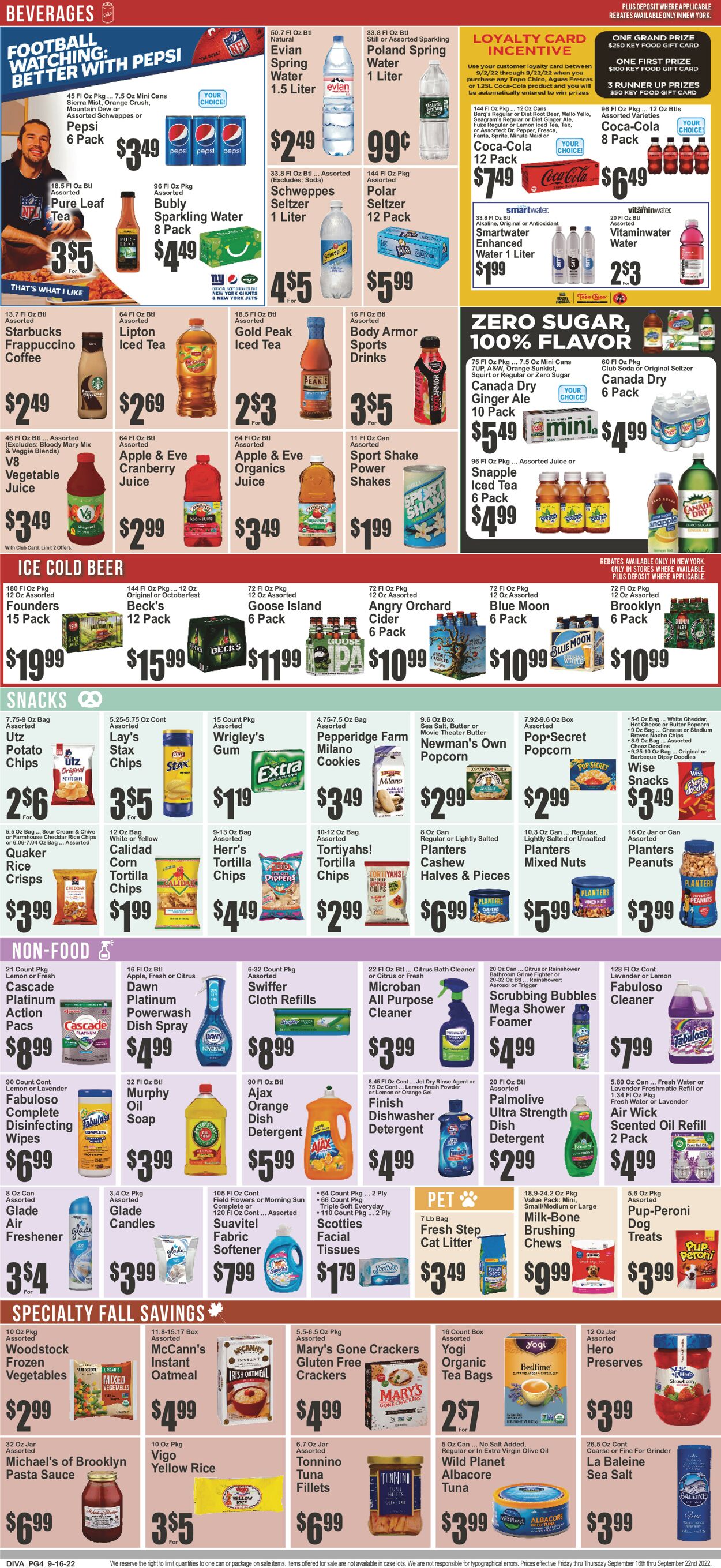 Key Food Weekly Ad Circular - valid 09/16-09/22/2022 (Page 5)
