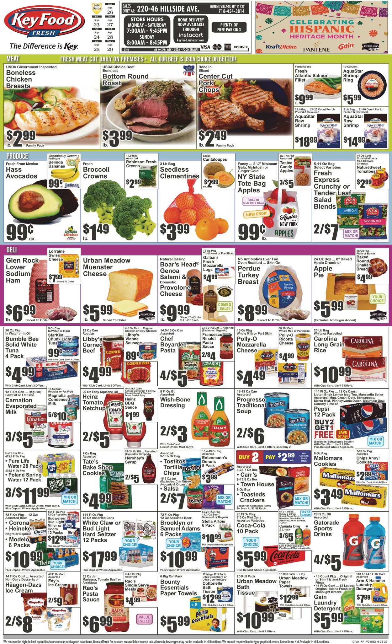 Key Food Weekly Ad Circular - valid 09/23-09/29/2022