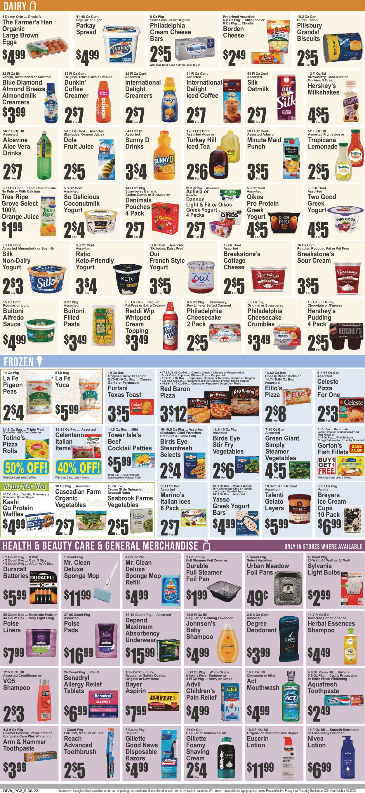 Key Food Weekly Ad Circular - valid 09/30-10/06/2022 (Page 3)