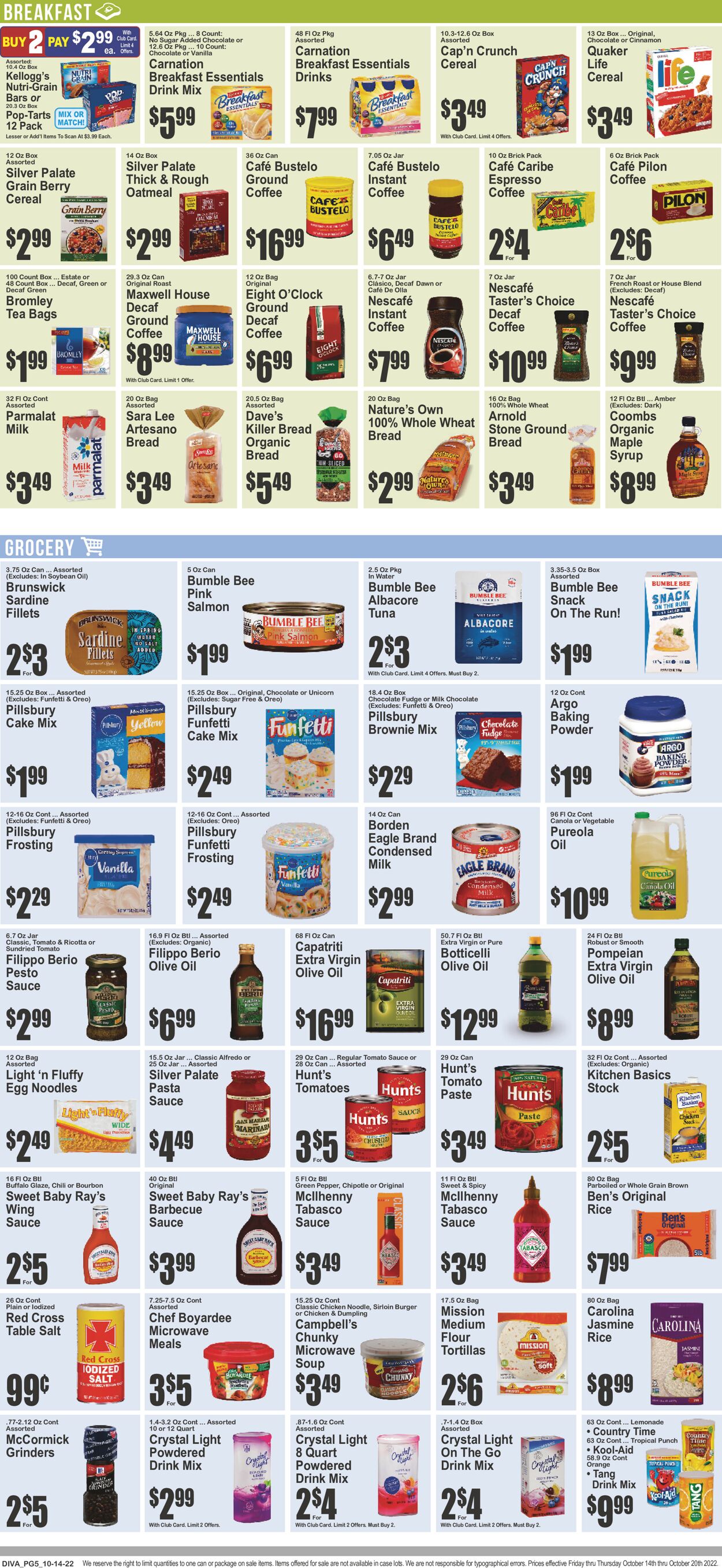 Key Food Weekly Ad Circular - valid 10/14-10/20/2022 (Page 6)