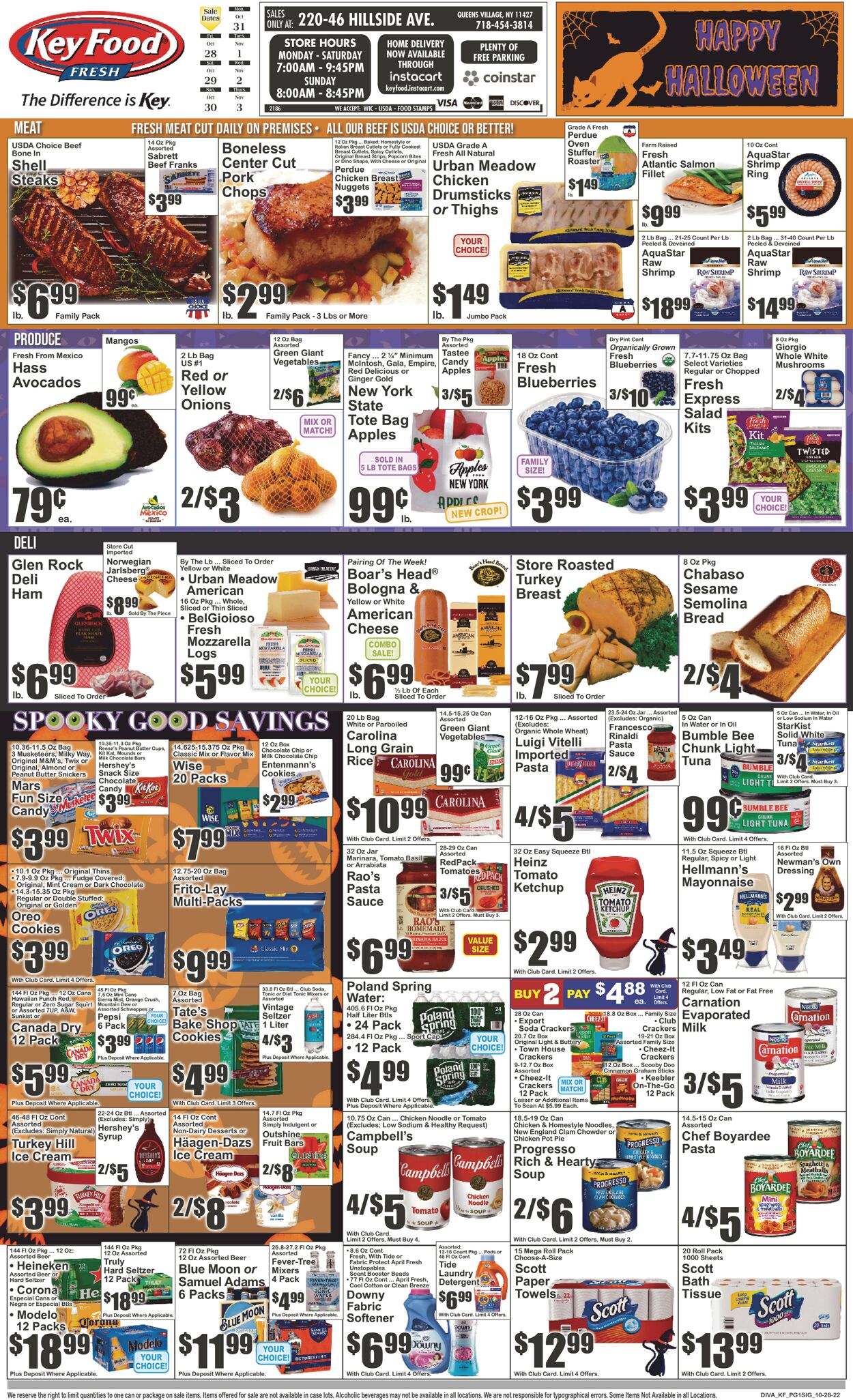 Key Food Weekly Ad Circular - valid 10/28-11/03/2022
