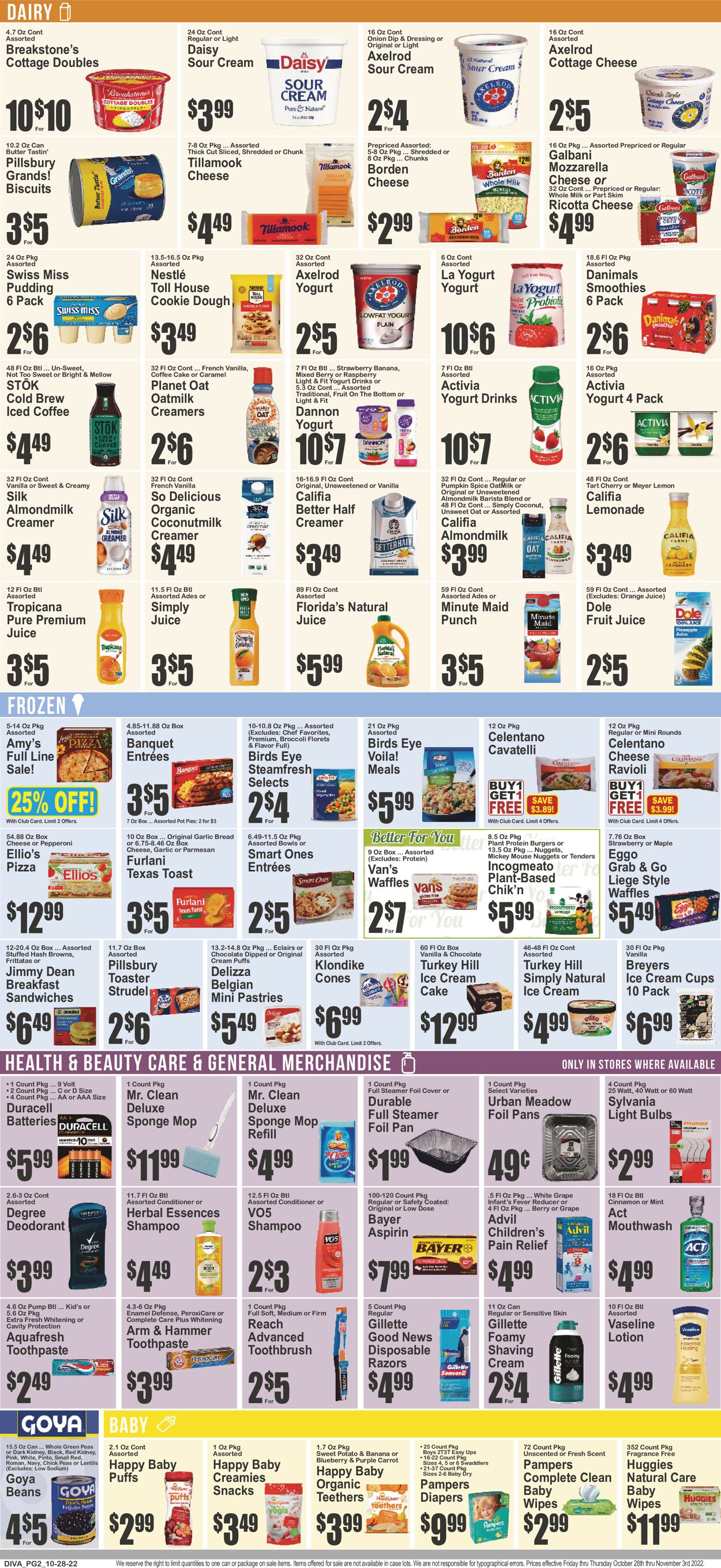 Key Food Weekly Ad Circular - valid 10/28-11/03/2022 (Page 3)