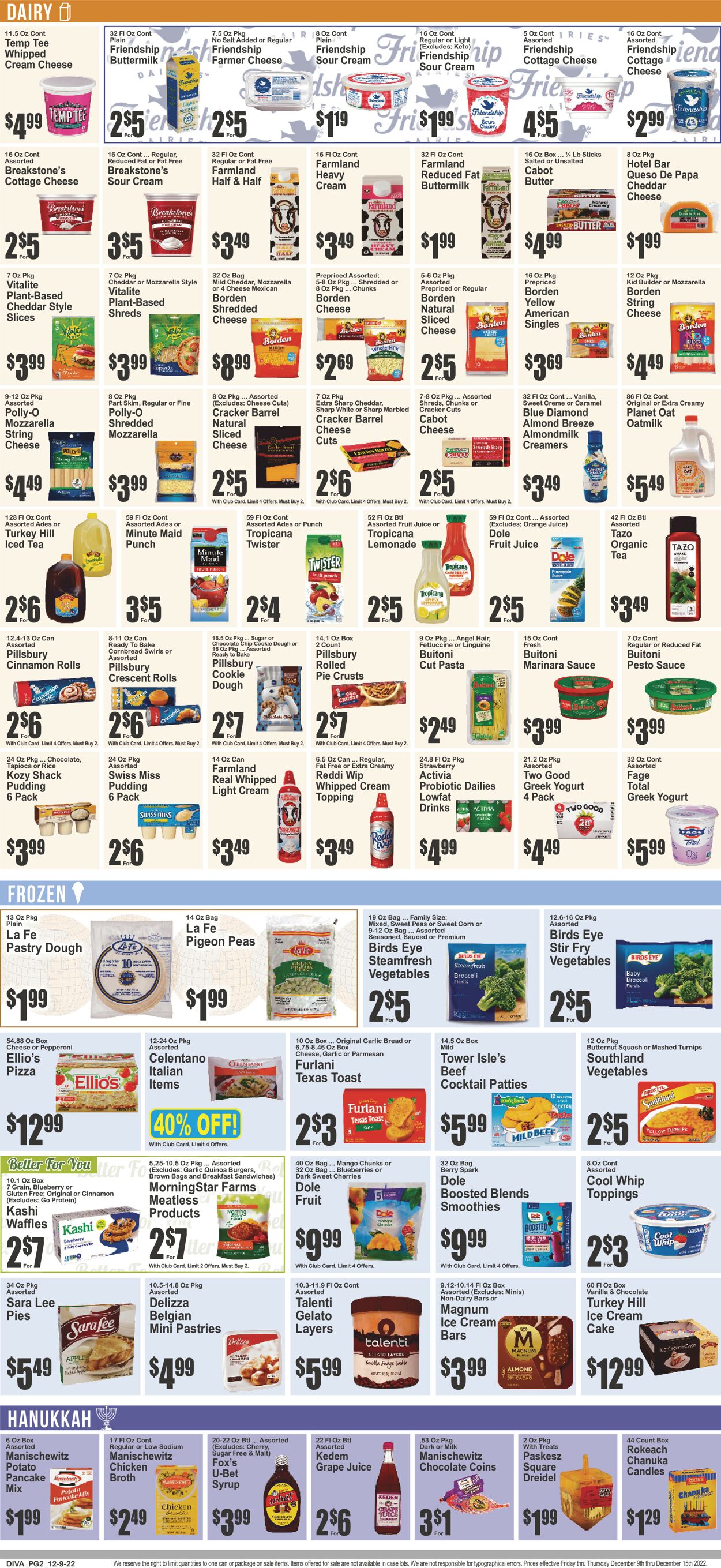 Key Food Weekly Ad Circular - valid 12/09-12/15/2022 (Page 3)