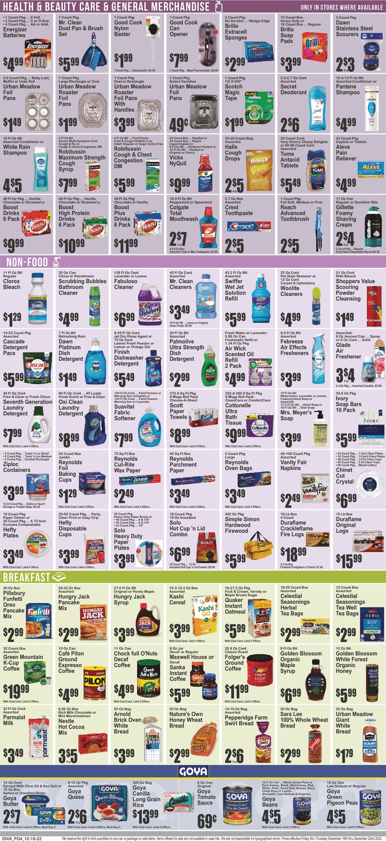 Key Food Weekly Ad Circular - valid 12/16-12/22/2022 (Page 5)