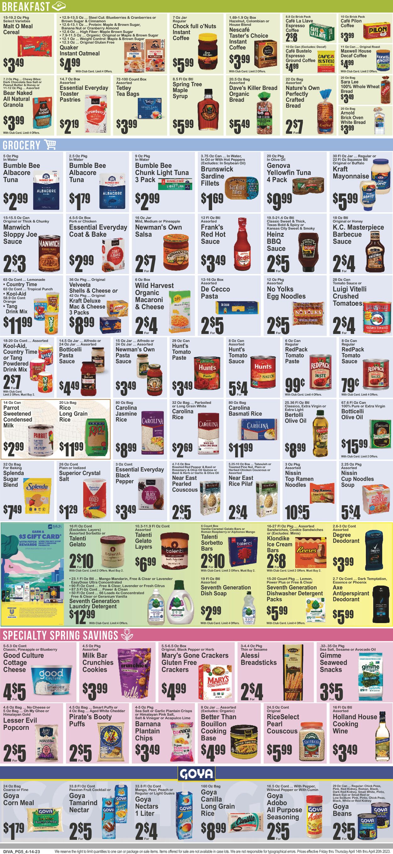 Key Food Weekly Ad Circular - valid 04/14-04/20/2023 (Page 6)