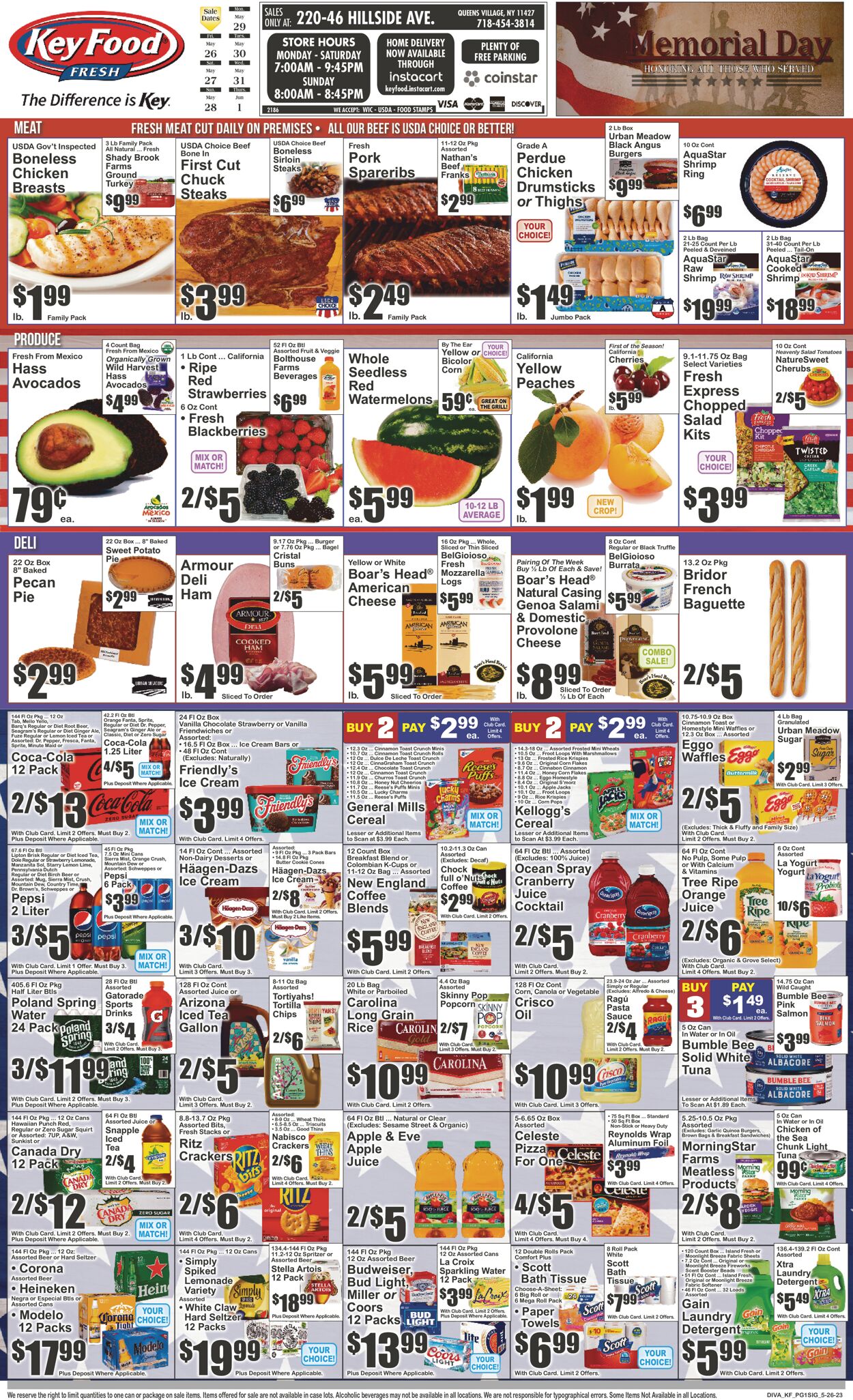 Key Food Weekly Ad Circular - valid 05/26-06/01/2023