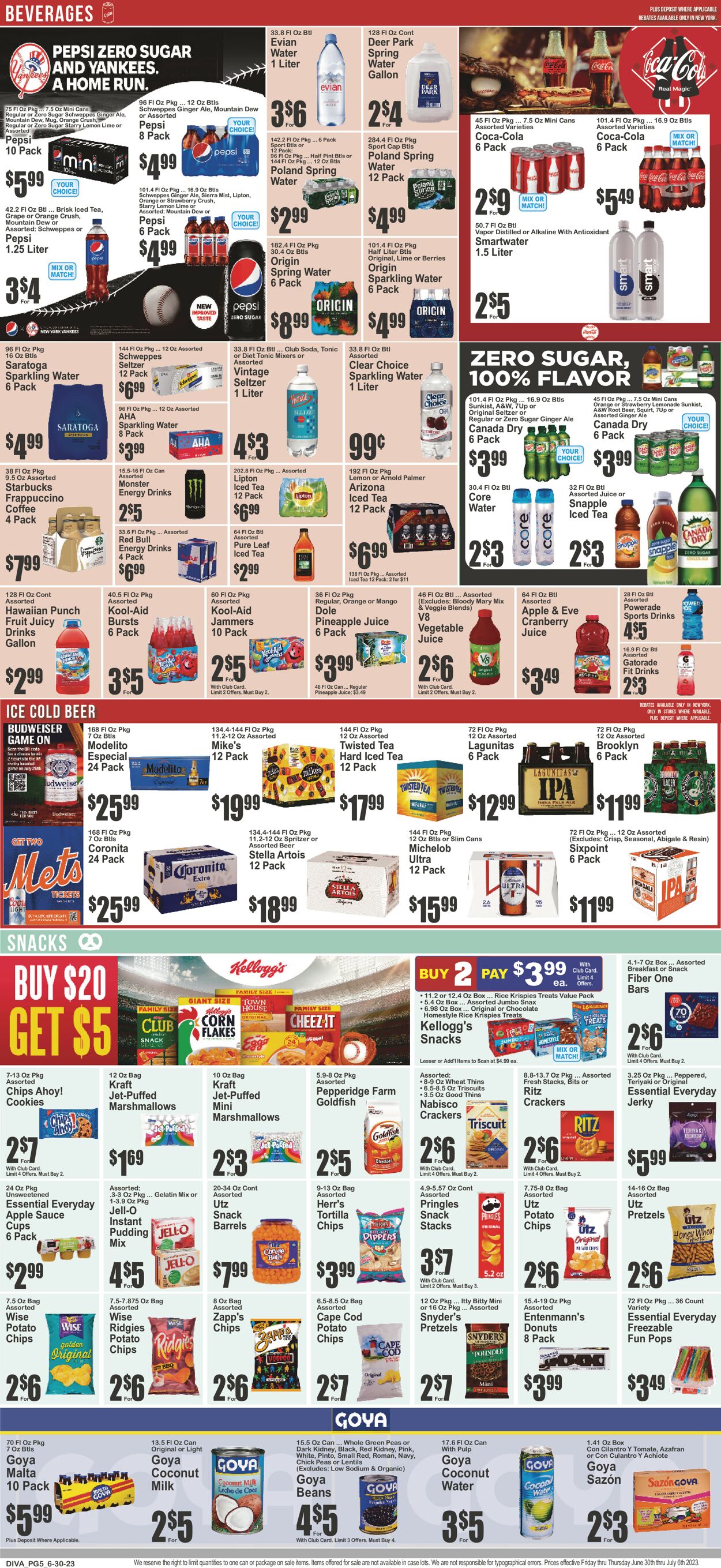 Key Food Weekly Ad Circular - valid 06/30-07/06/2023 (Page 6)