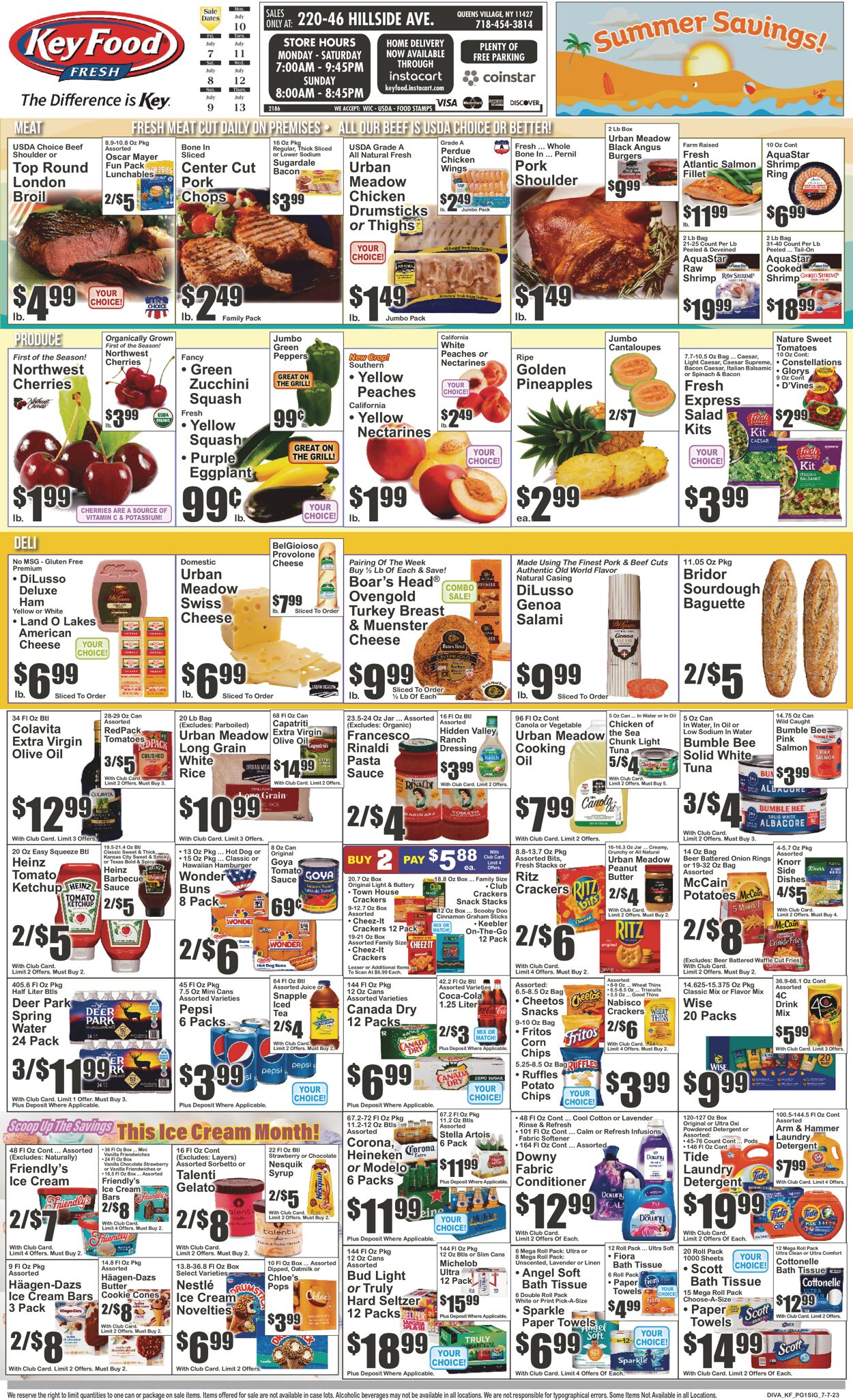 Key Food Weekly Ad Circular - valid 07/07-07/13/2023