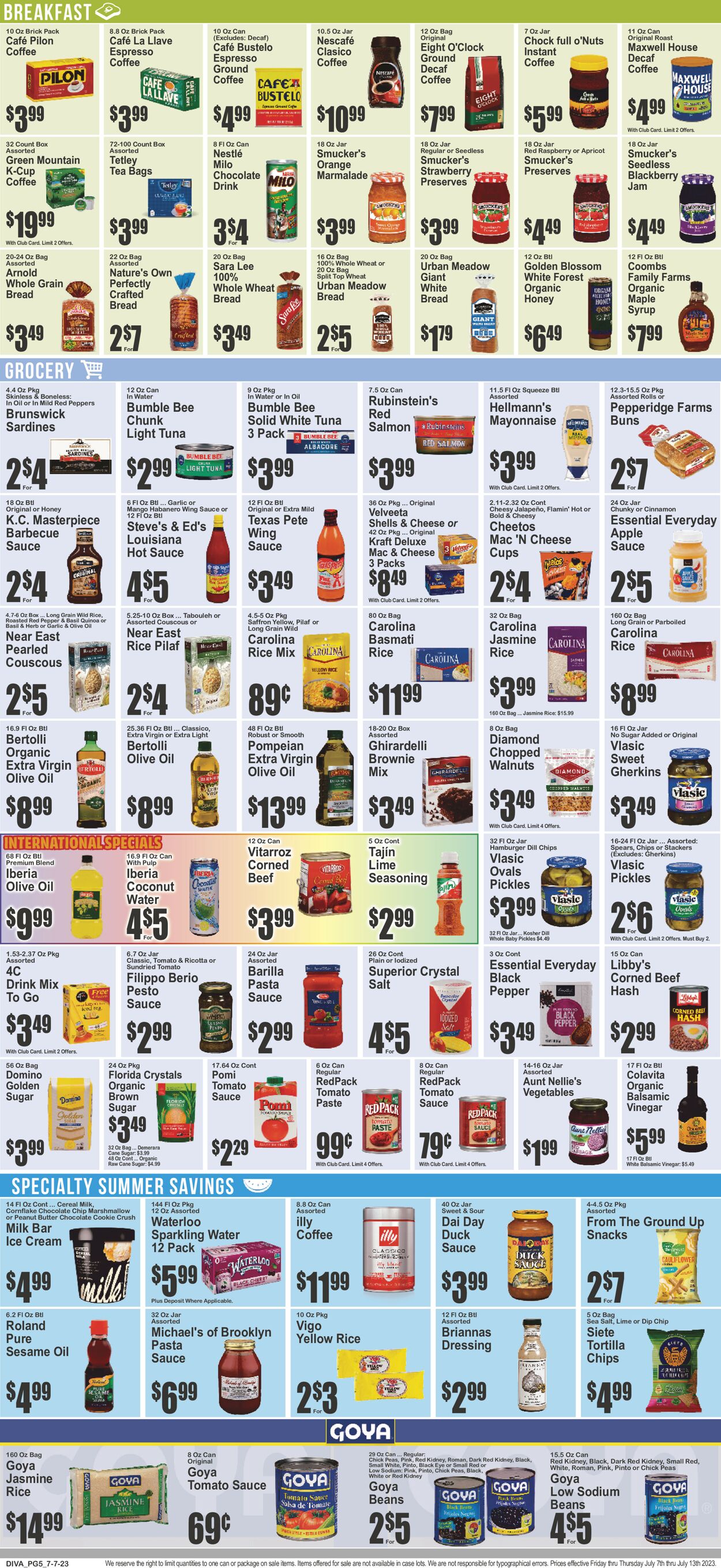 Key Food Weekly Ad Circular - valid 07/07-07/13/2023 (Page 6)