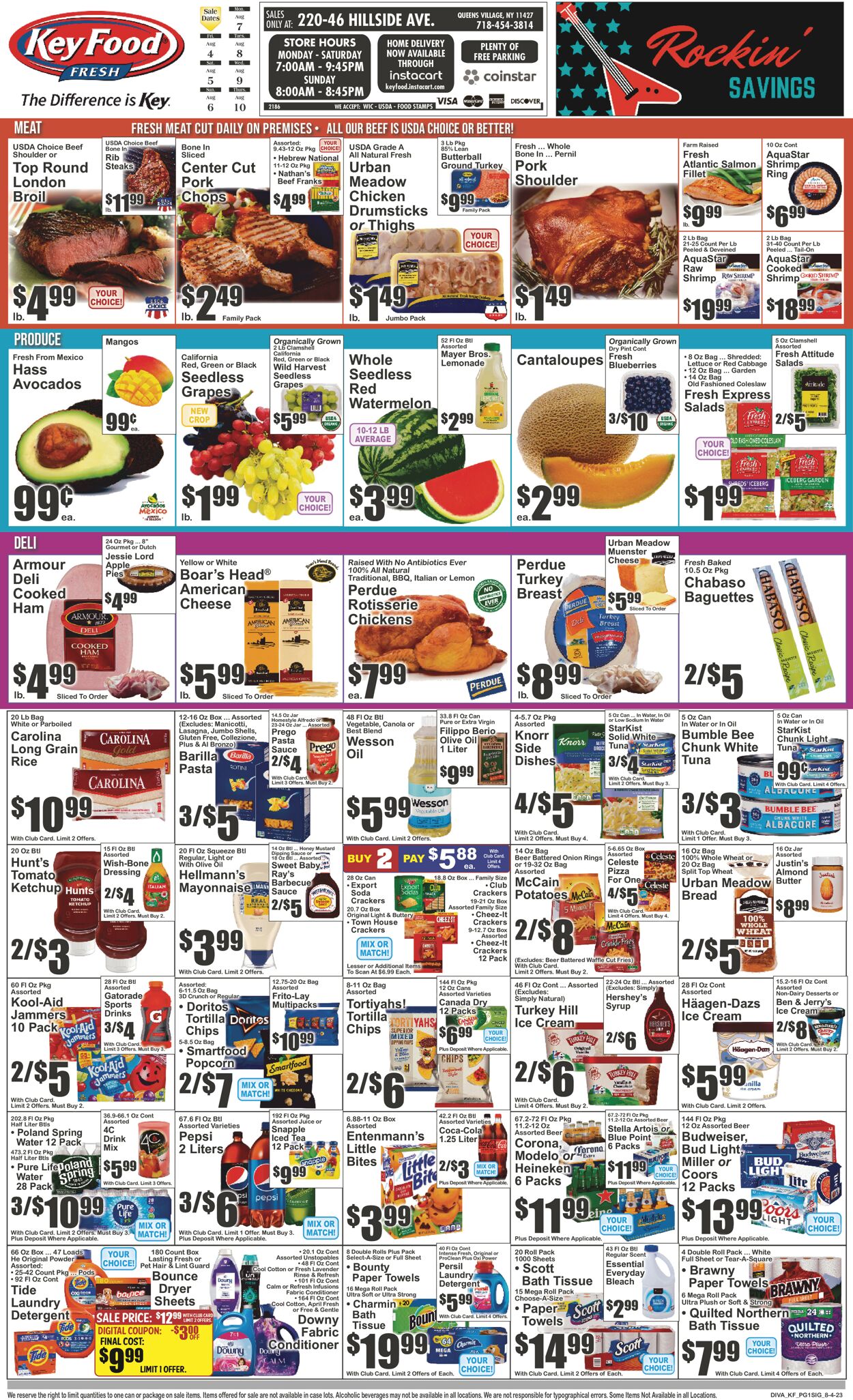 Key Food Weekly Ad Circular - valid 08/04-08/10/2023