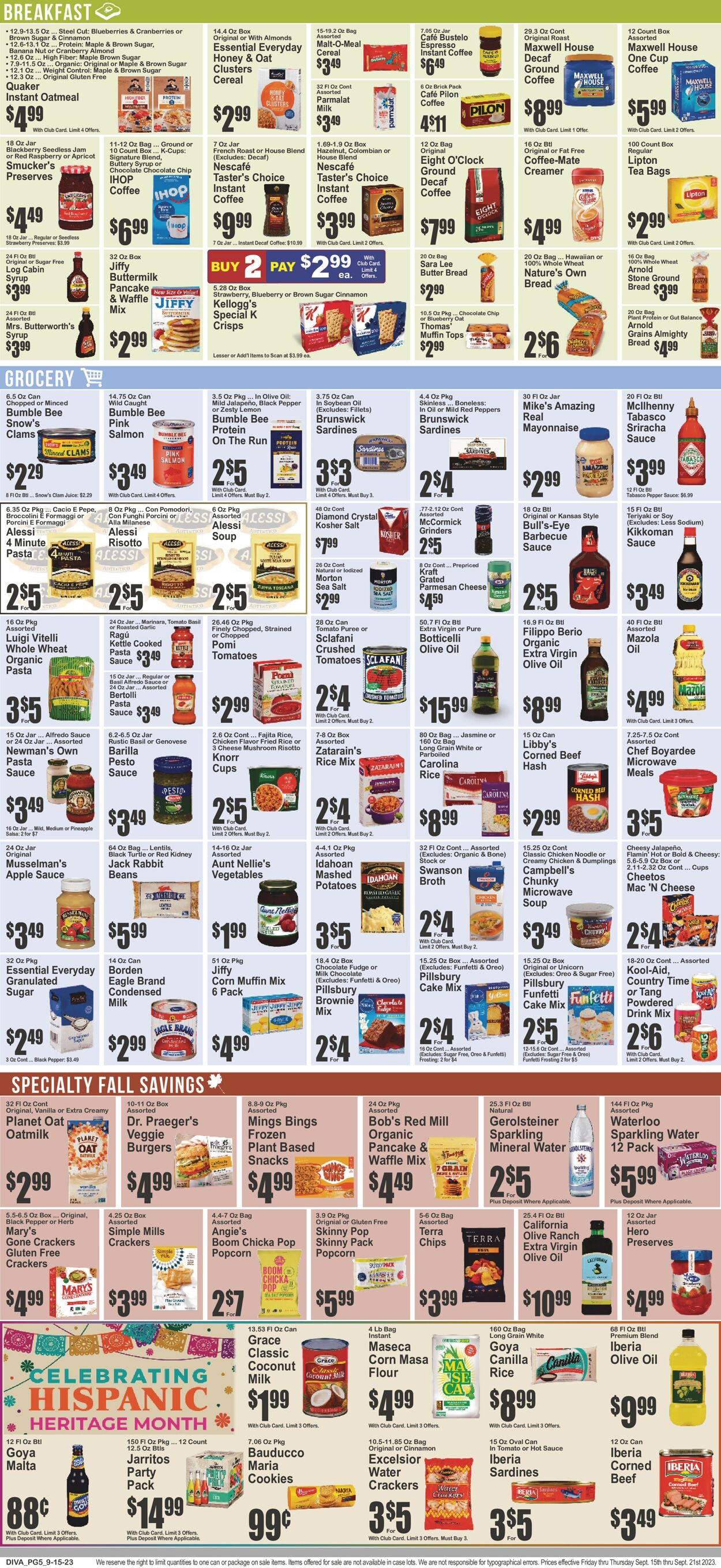 Key Food Weekly Ad Circular - valid 09/15-09/21/2023 (Page 6)