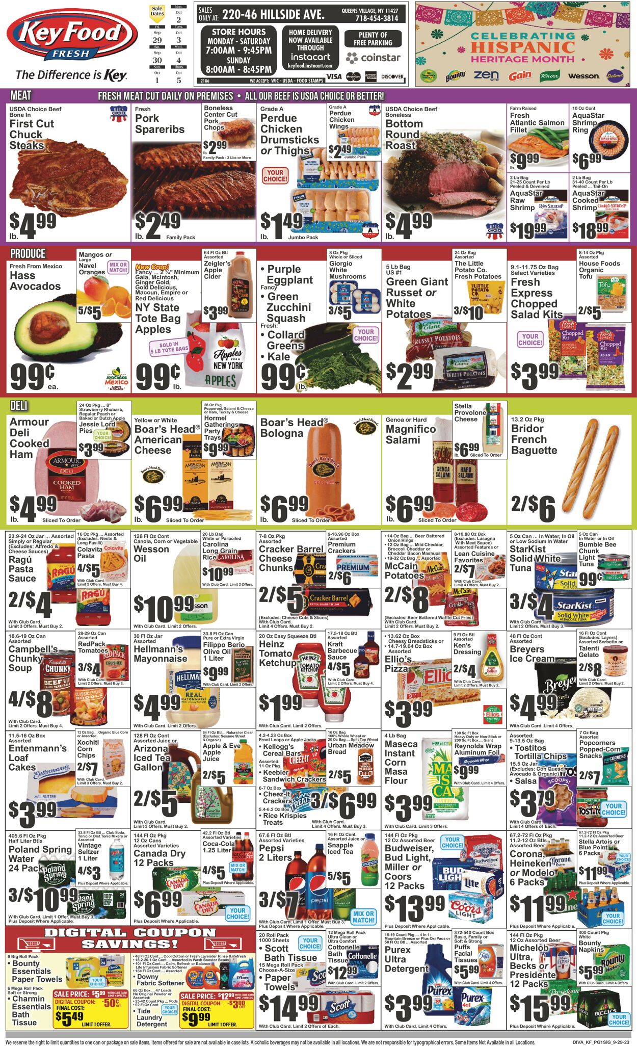 Key Food Weekly Ad Circular - valid 09/29-10/05/2023