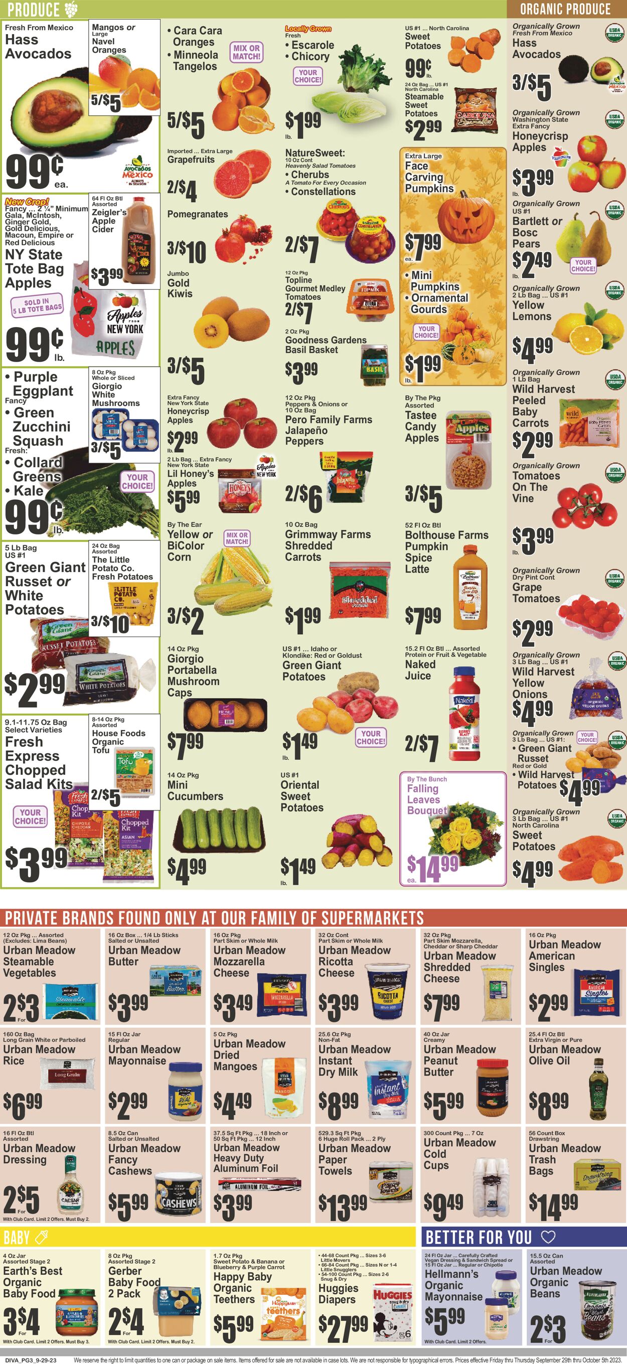 Key Food Weekly Ad Circular - valid 09/29-10/05/2023 (Page 4)