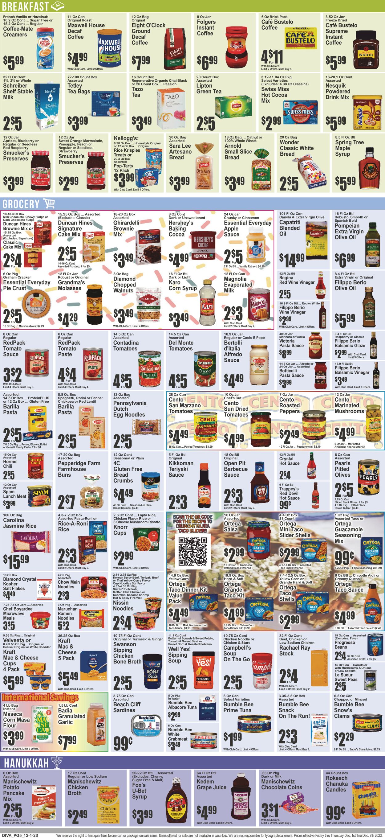 Key Food Weekly Ad Circular - valid 12/01-12/07/2023 (Page 6)