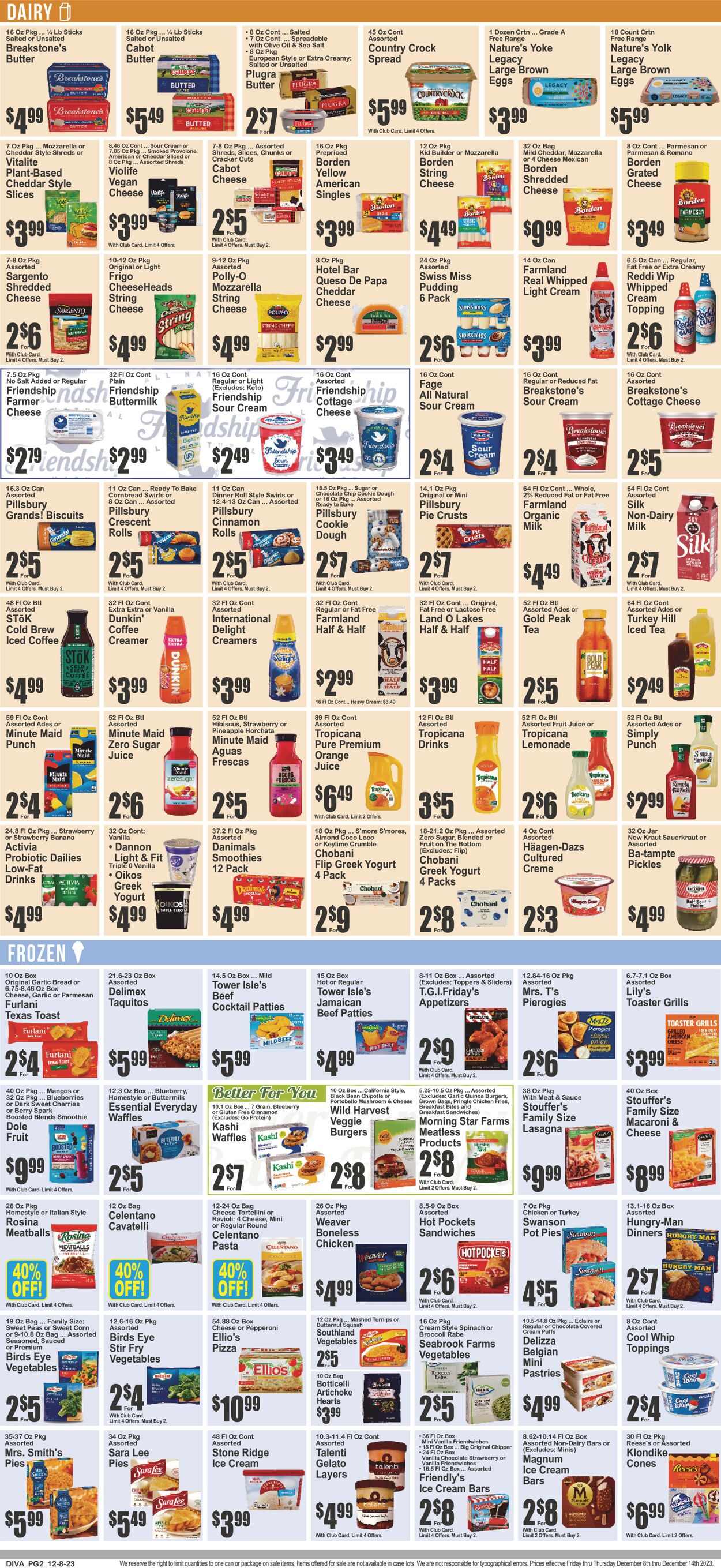 Key Food Weekly Ad Circular - valid 12/08-12/14/2023 (Page 3)