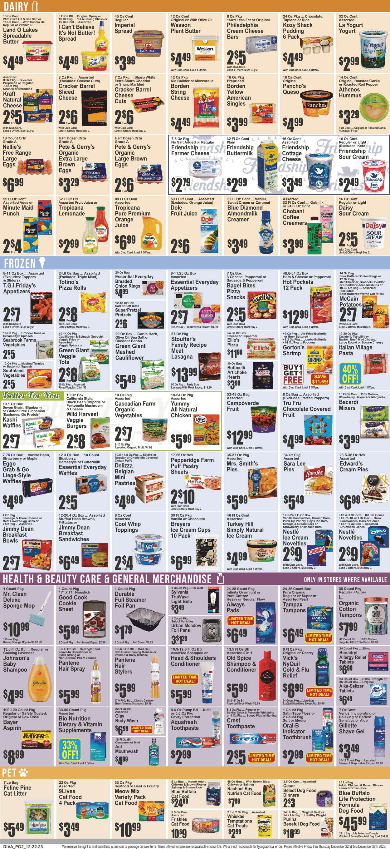 Key Food Weekly Ad Circular - valid 12/22-12/28/2023 (Page 3)