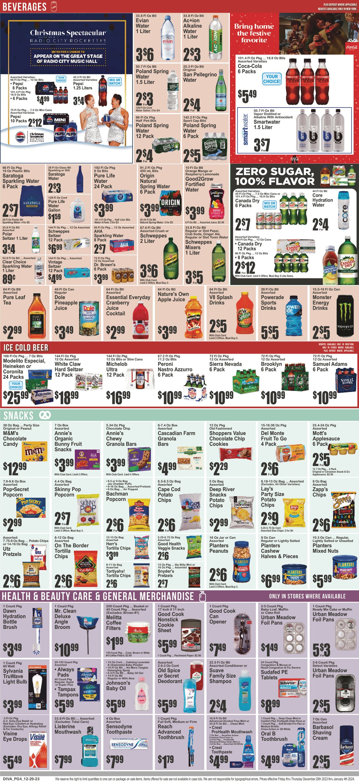 Key Food Weekly Ad Circular - valid 12/29-01/04/2024 (Page 5)