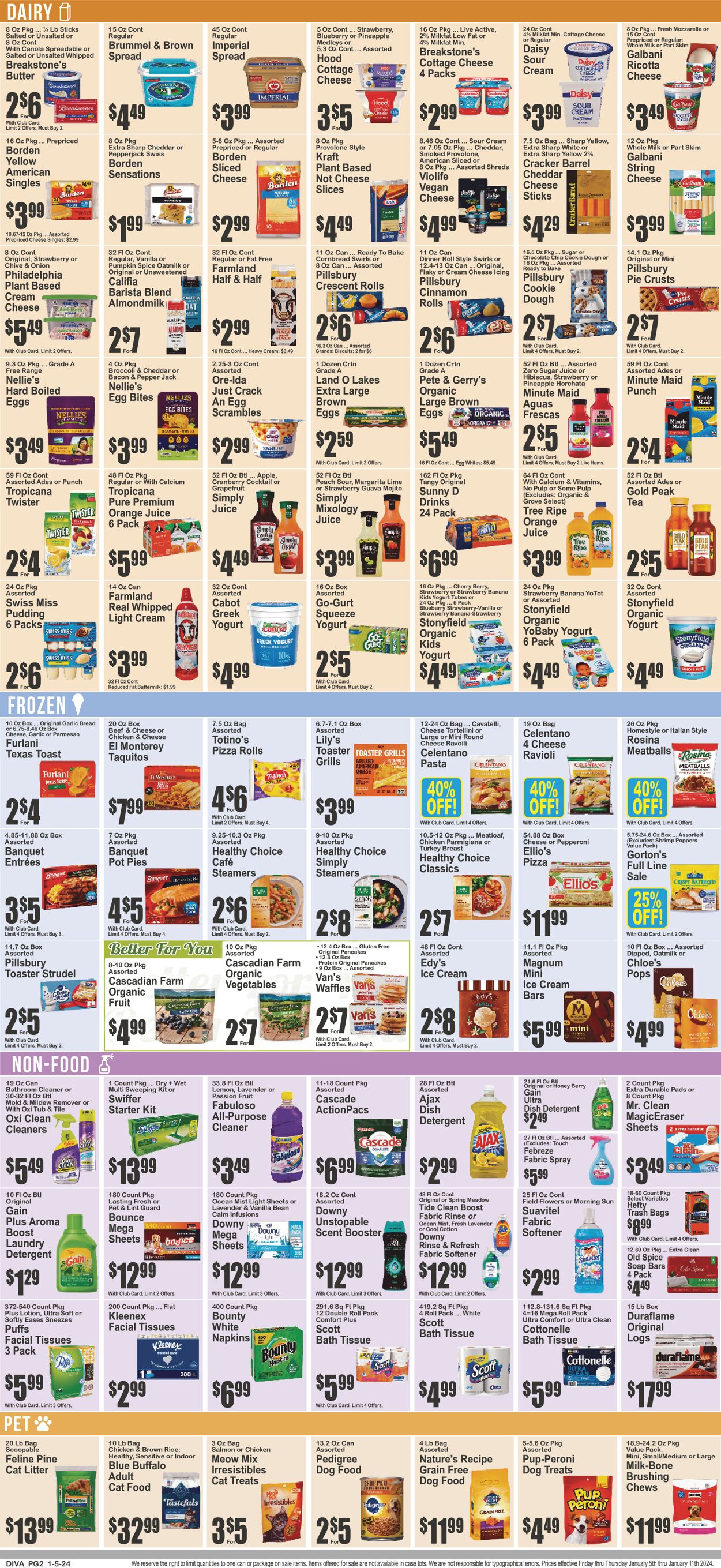 Key Food Weekly Ad Circular - valid 01/05-01/11/2024 (Page 3)