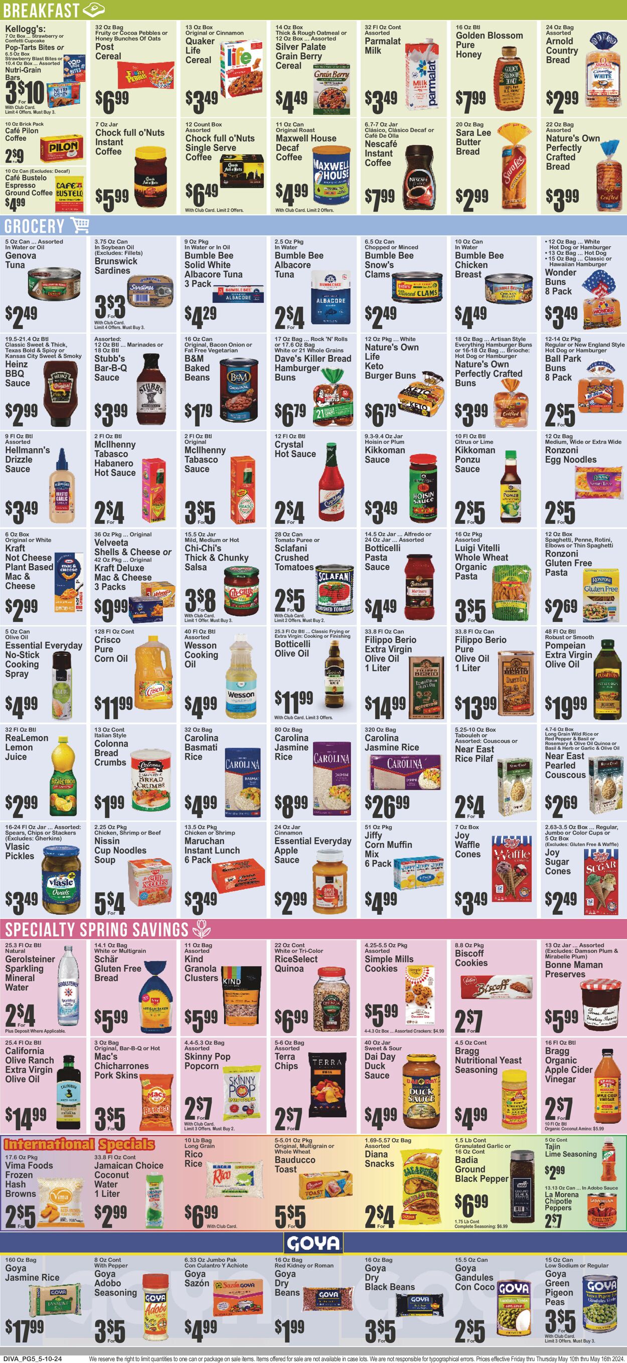 Key Food Weekly Ad Circular - valid 05/10-05/16/2024 (Page 6)
