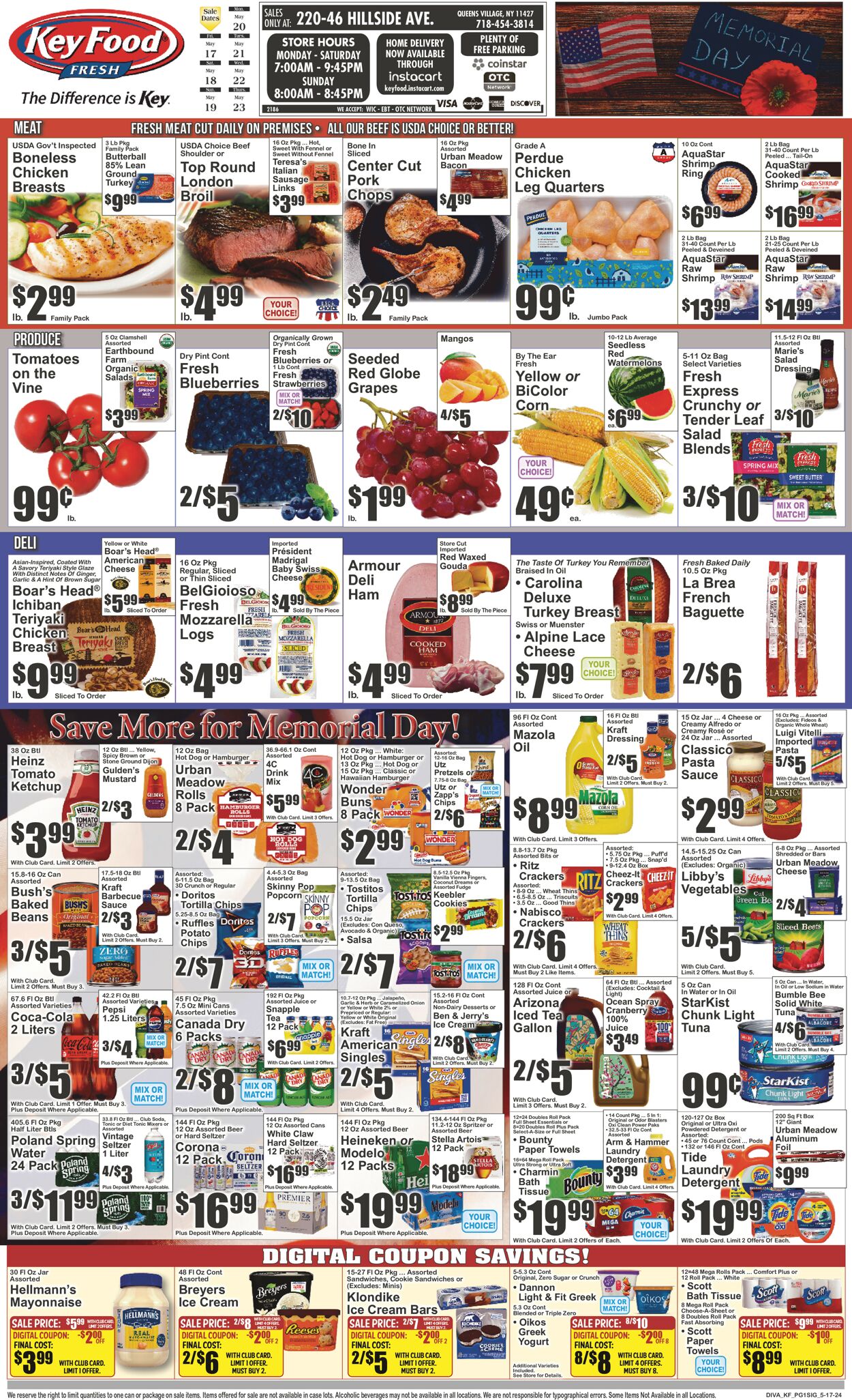 Key Food Weekly Ad Circular - valid 05/17-05/23/2024