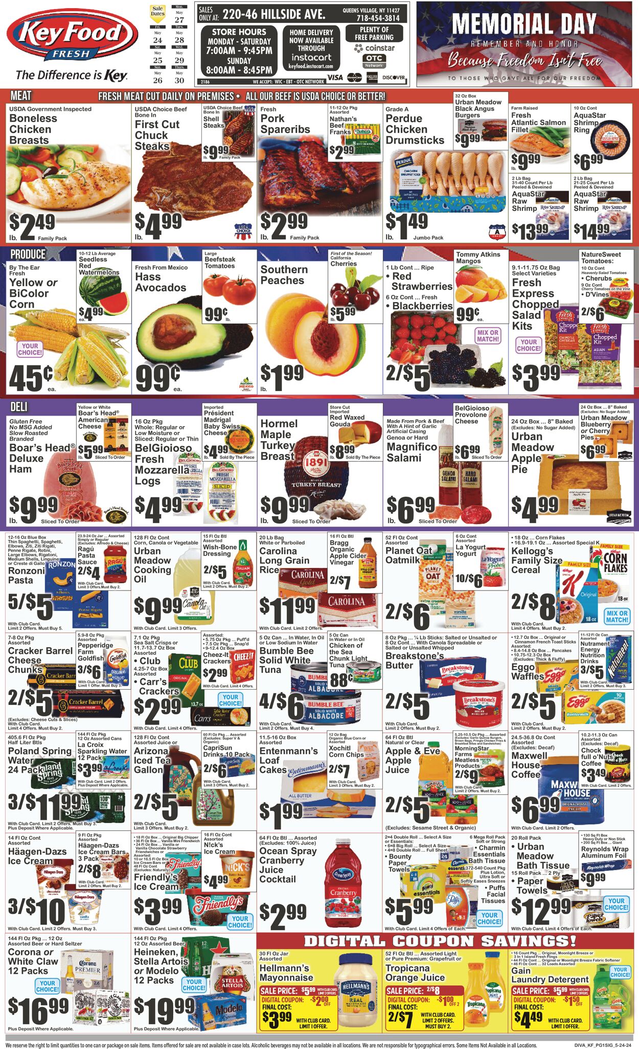 Key Food Weekly Ad Circular - valid 05/24-05/30/2024