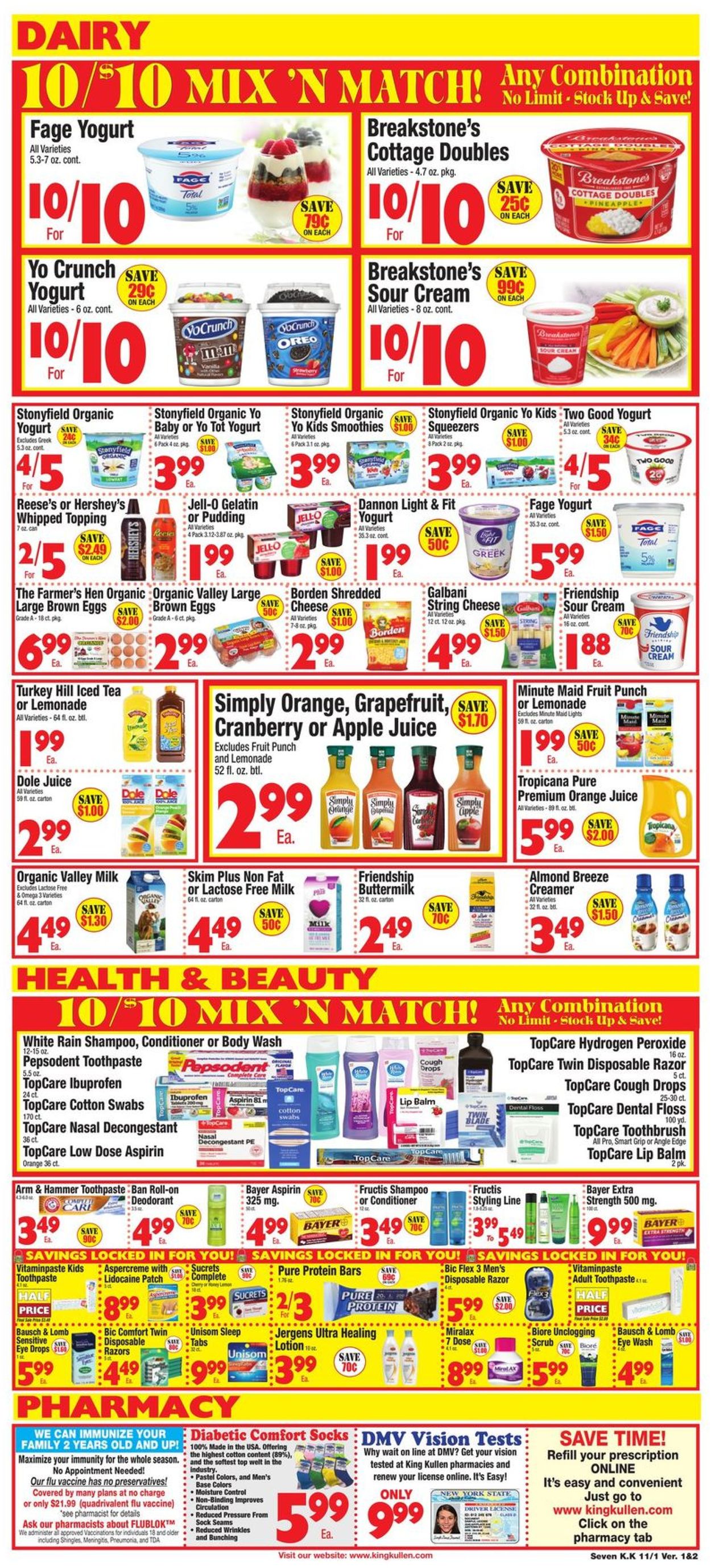 King Kullen Weekly Ad Circular - valid 11/01-11/07/2019 (Page 7)