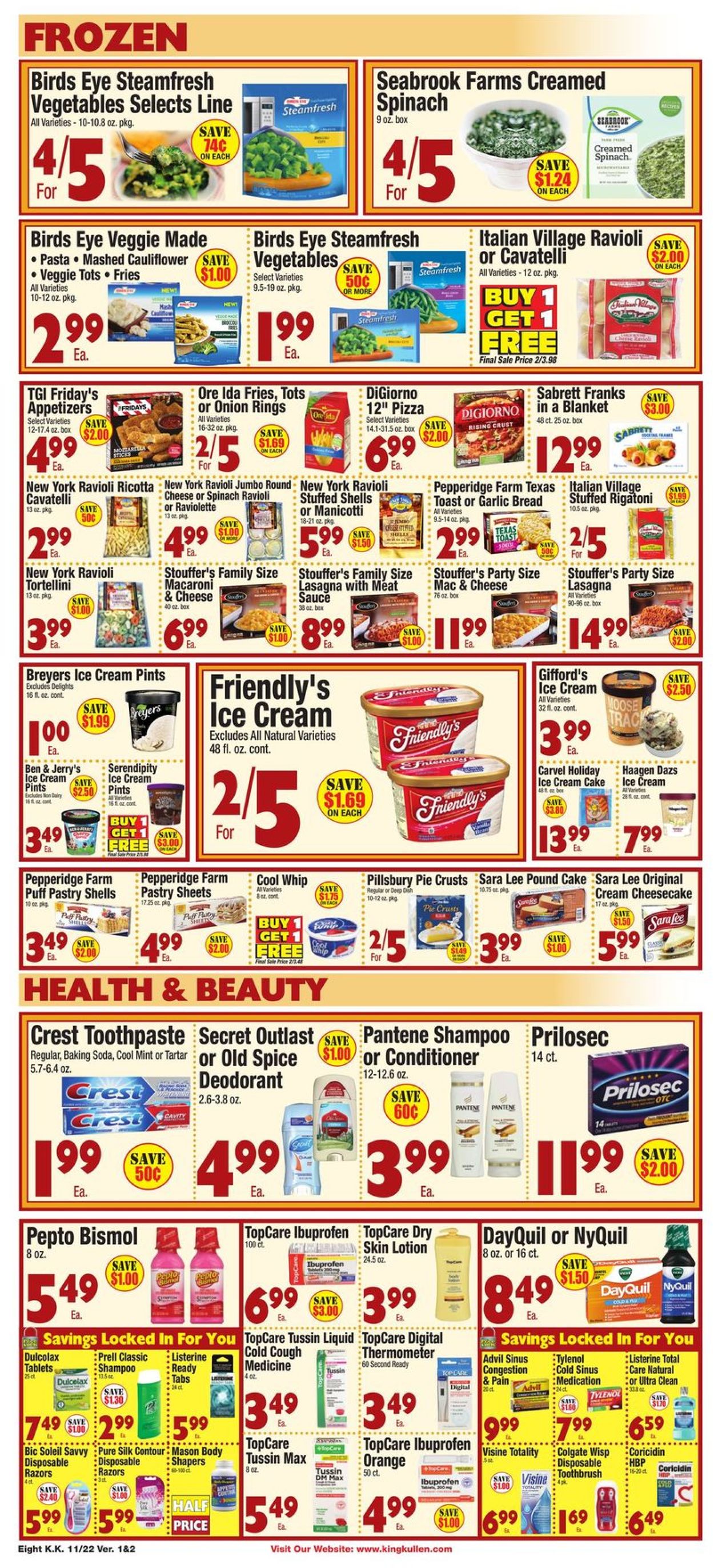 King Kullen Weekly Ad Circular - valid 11/22-11/28/2019 (Page 8)