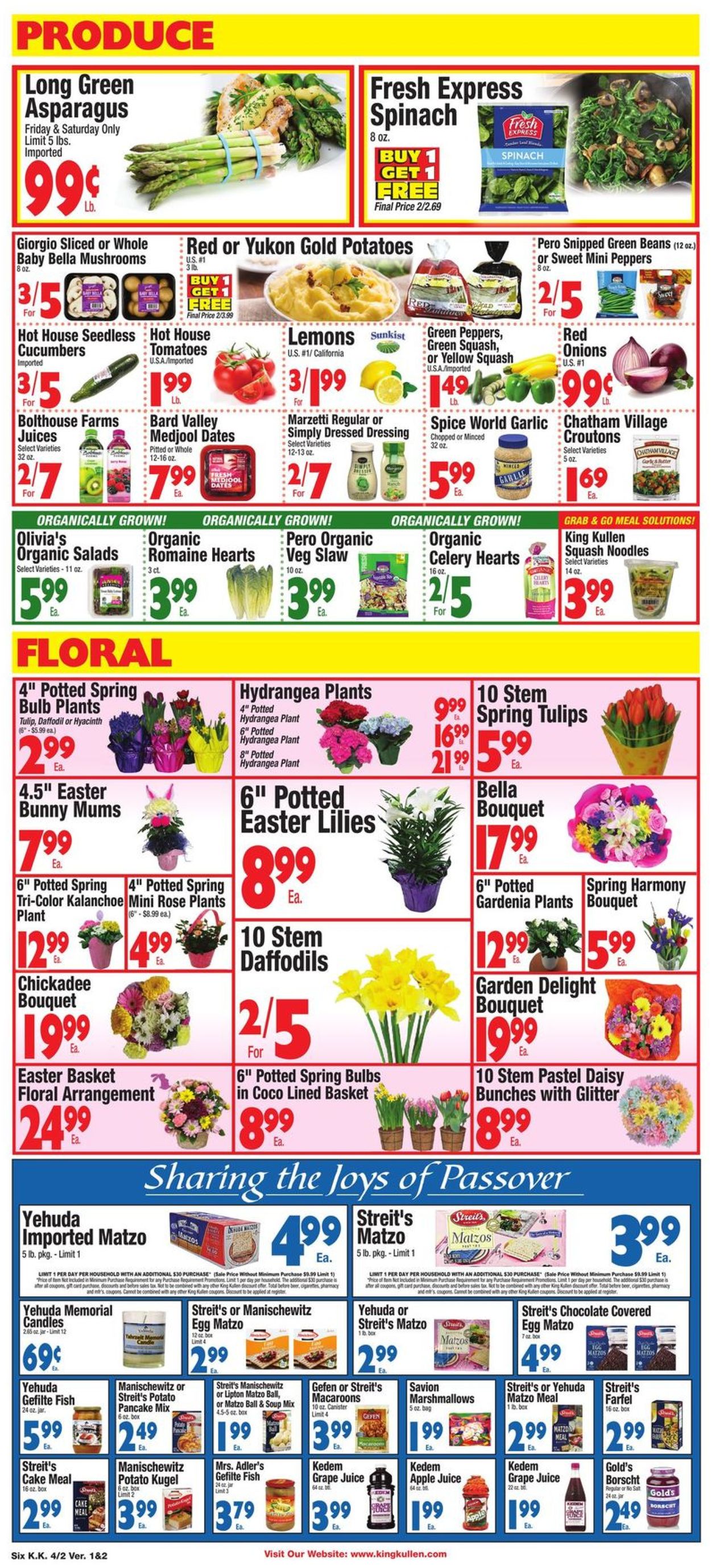 King Kullen - Easter 2021 Weekly Ad Circular - valid 04/02-04/08/2021 (Page 6)