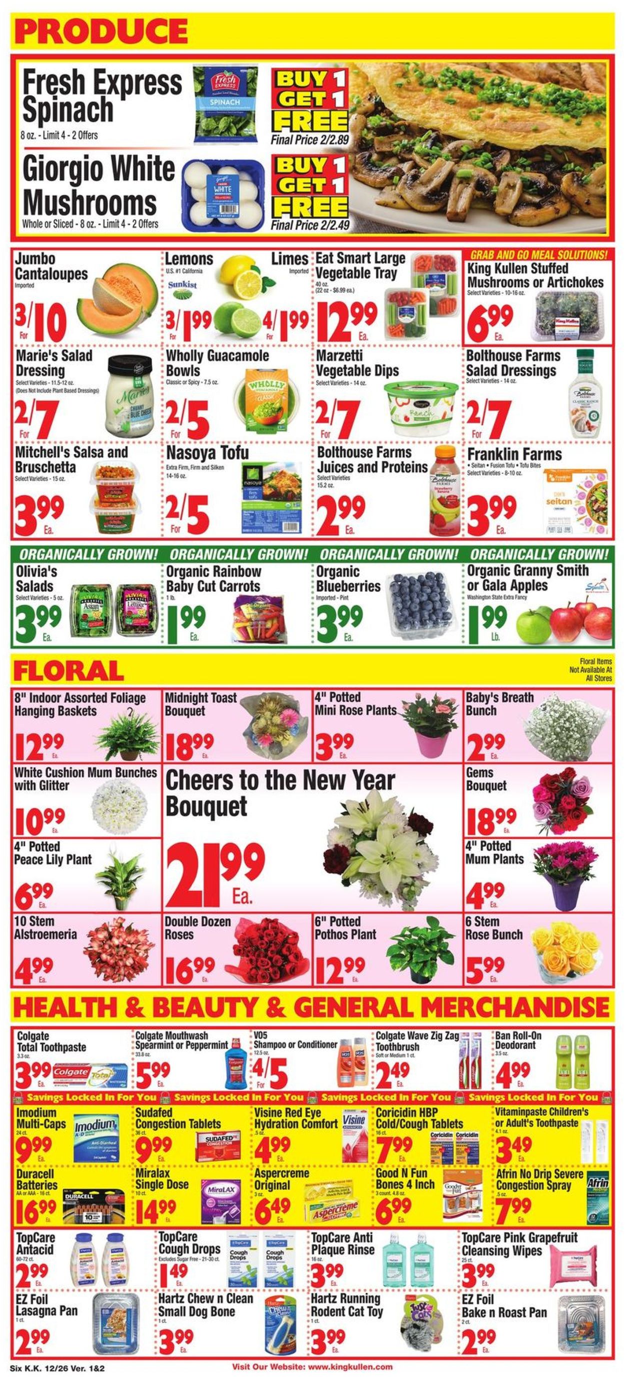 King Kullen Weekly Ad Circular - valid 12/26-12/30/2021 (Page 6)