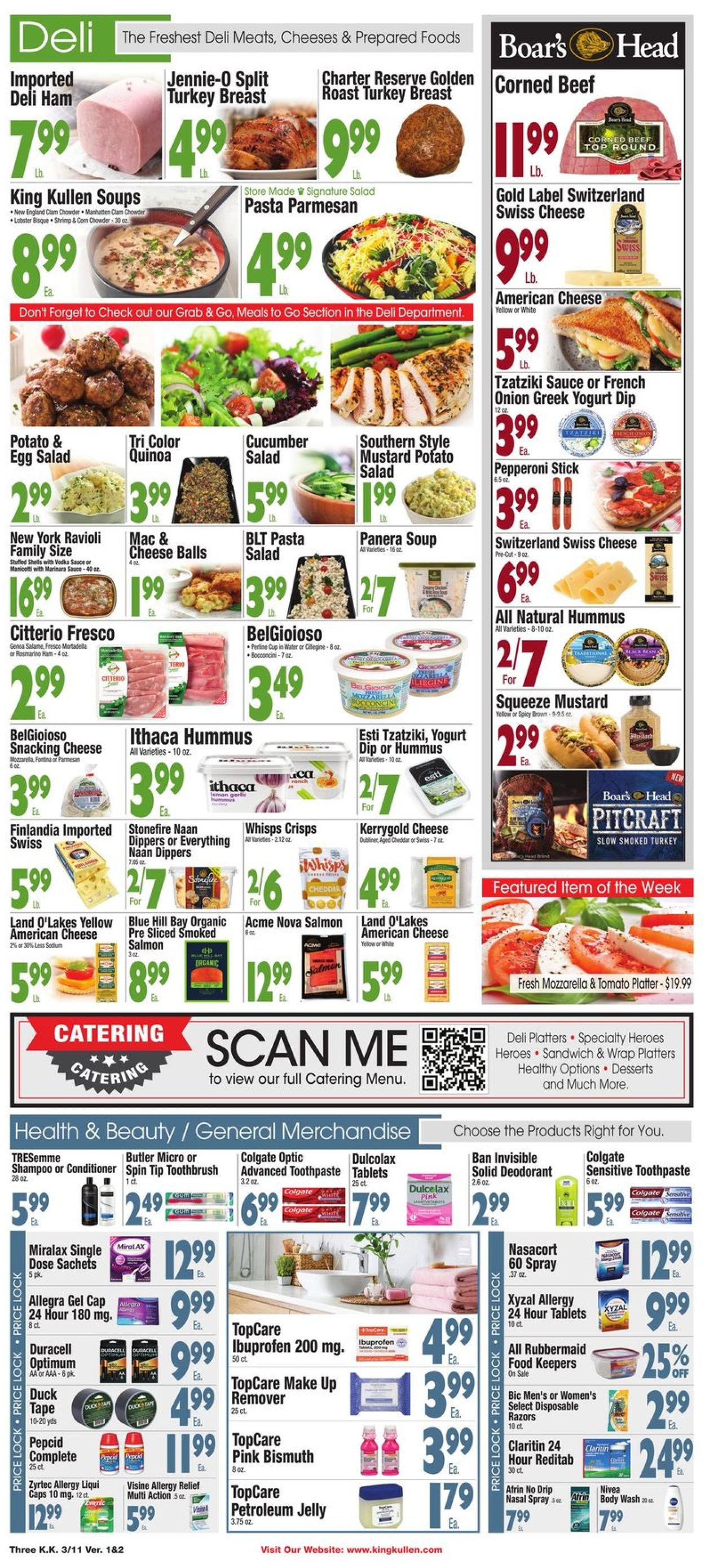 King Kullen Weekly Ad Circular - valid 03/11-03/17/2022 (Page 3)