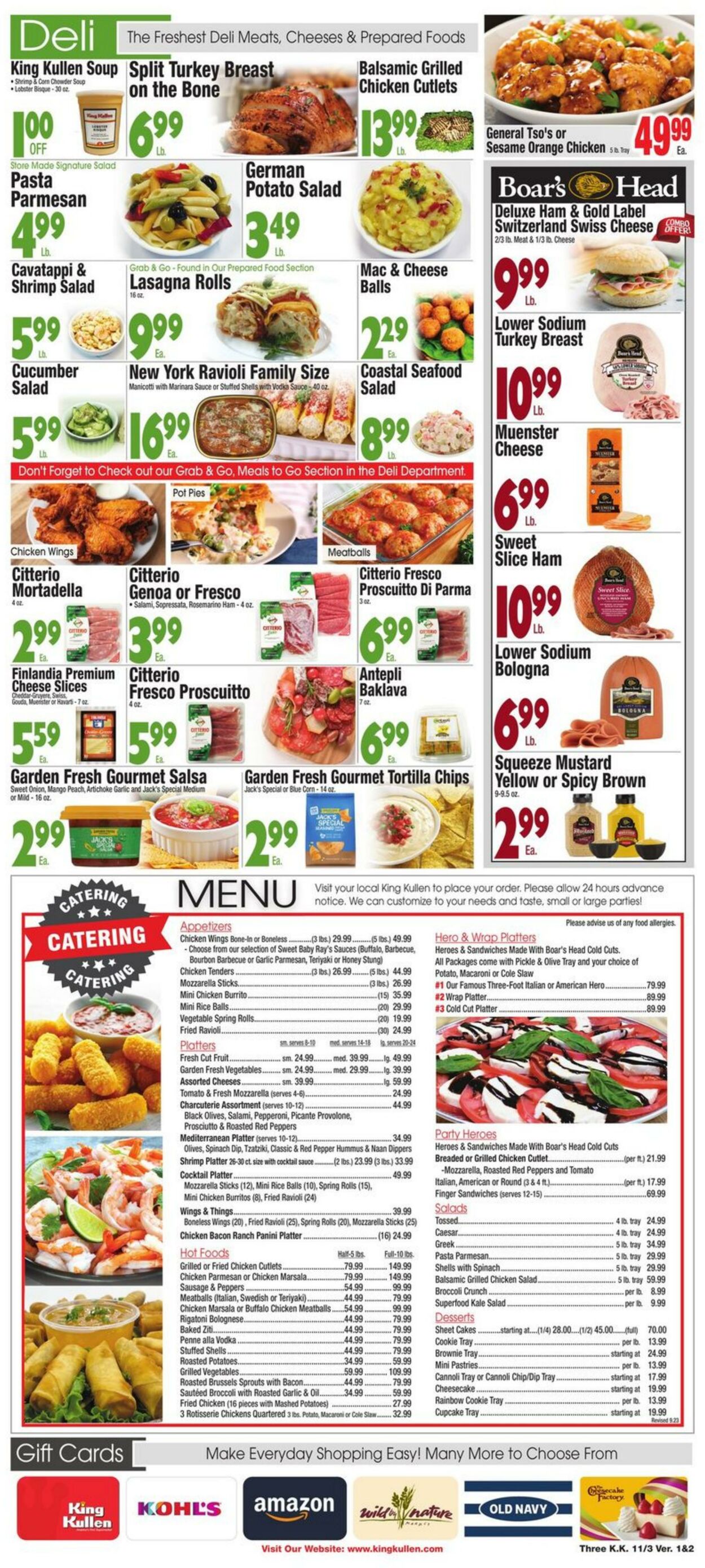 King Kullen Weekly Ad Circular - valid 11/03-11/09/2023 (Page 3)