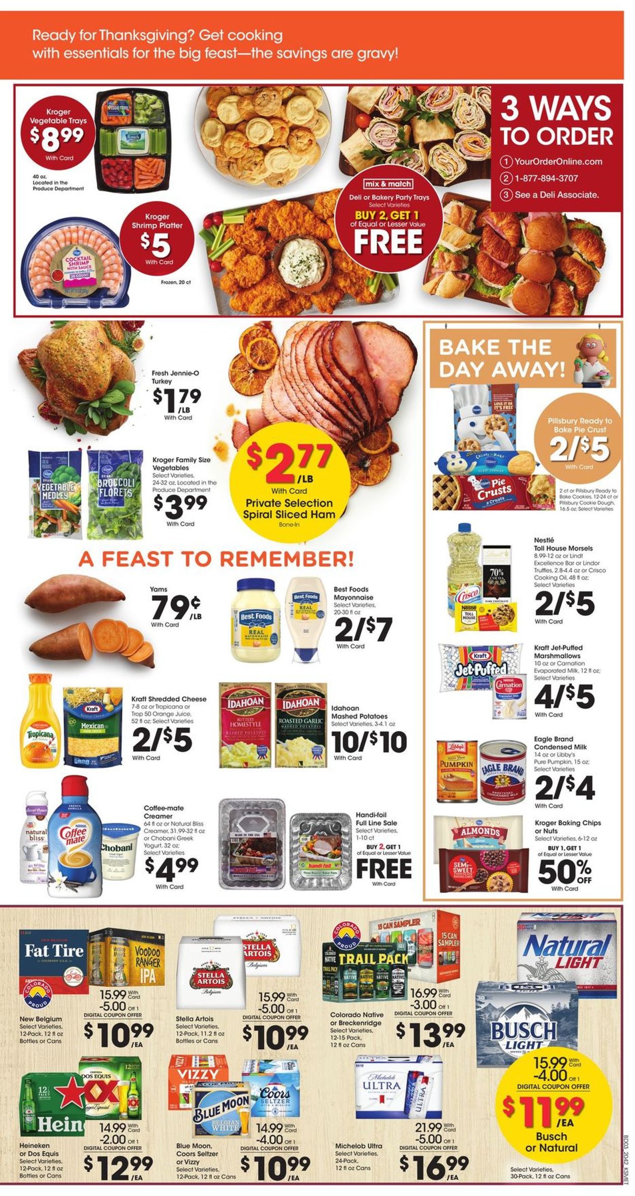 King Soopers Thanksgiving ad 2020 Weekly Ad Circular - valid 11/18-11/26/2020 (Page 3)