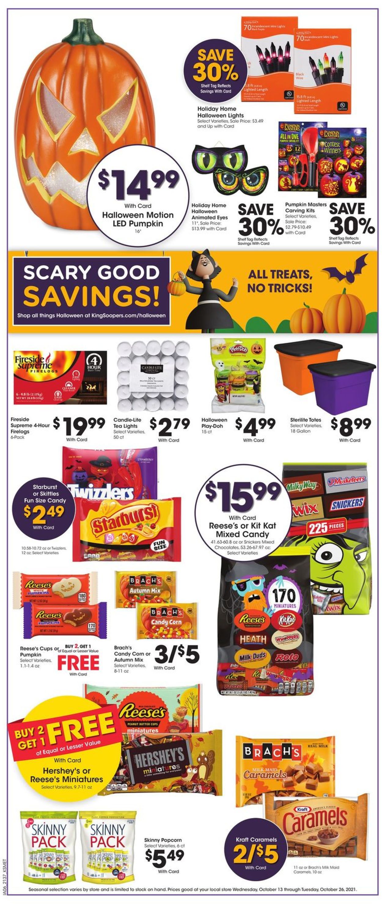 King Soopers Halloween 2021 Weekly Ad Circular - valid 10/13-10/19/2021 (Page 16)