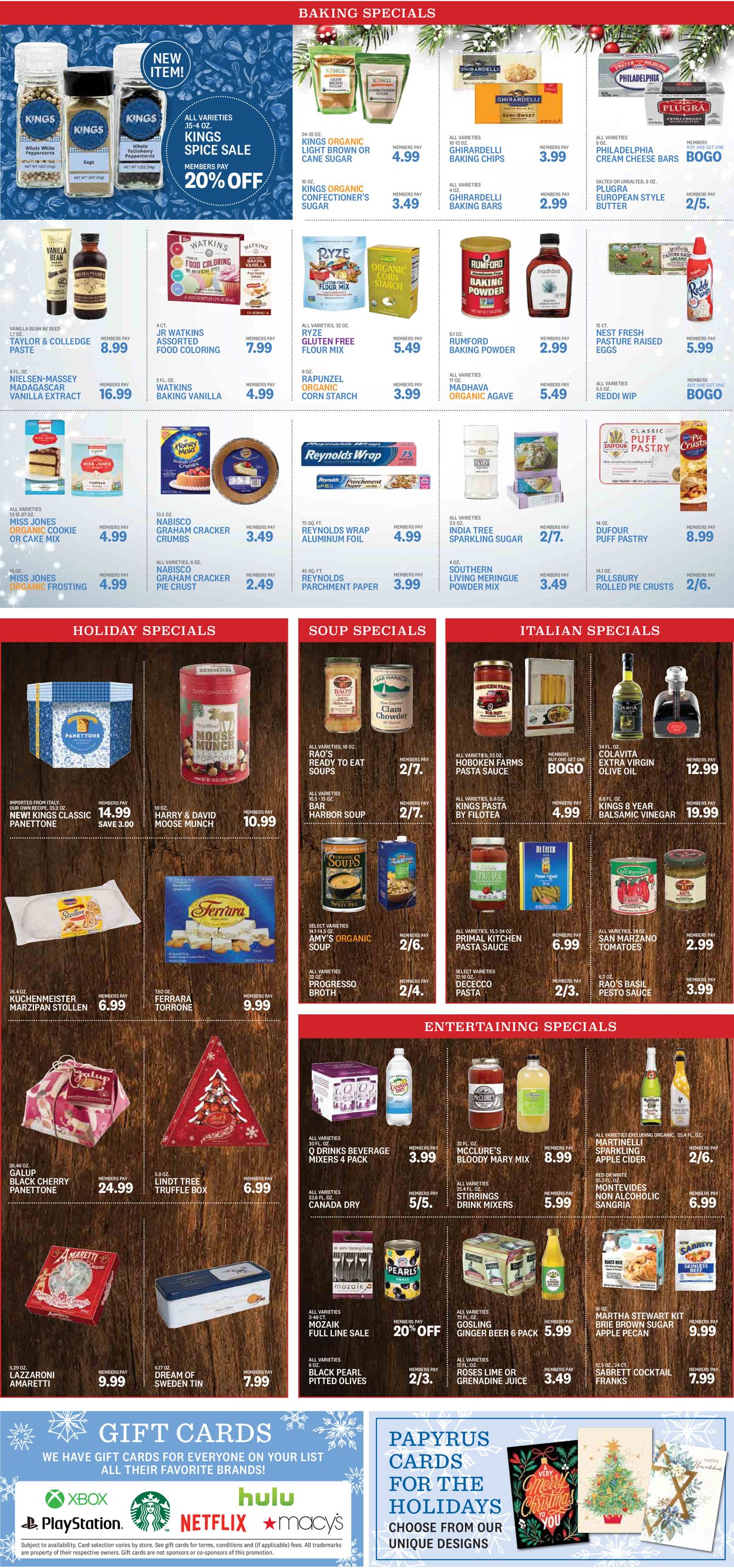 Kings Food Markets Weekly Ad Circular - valid 12/11-12/17/2020 (Page 5)