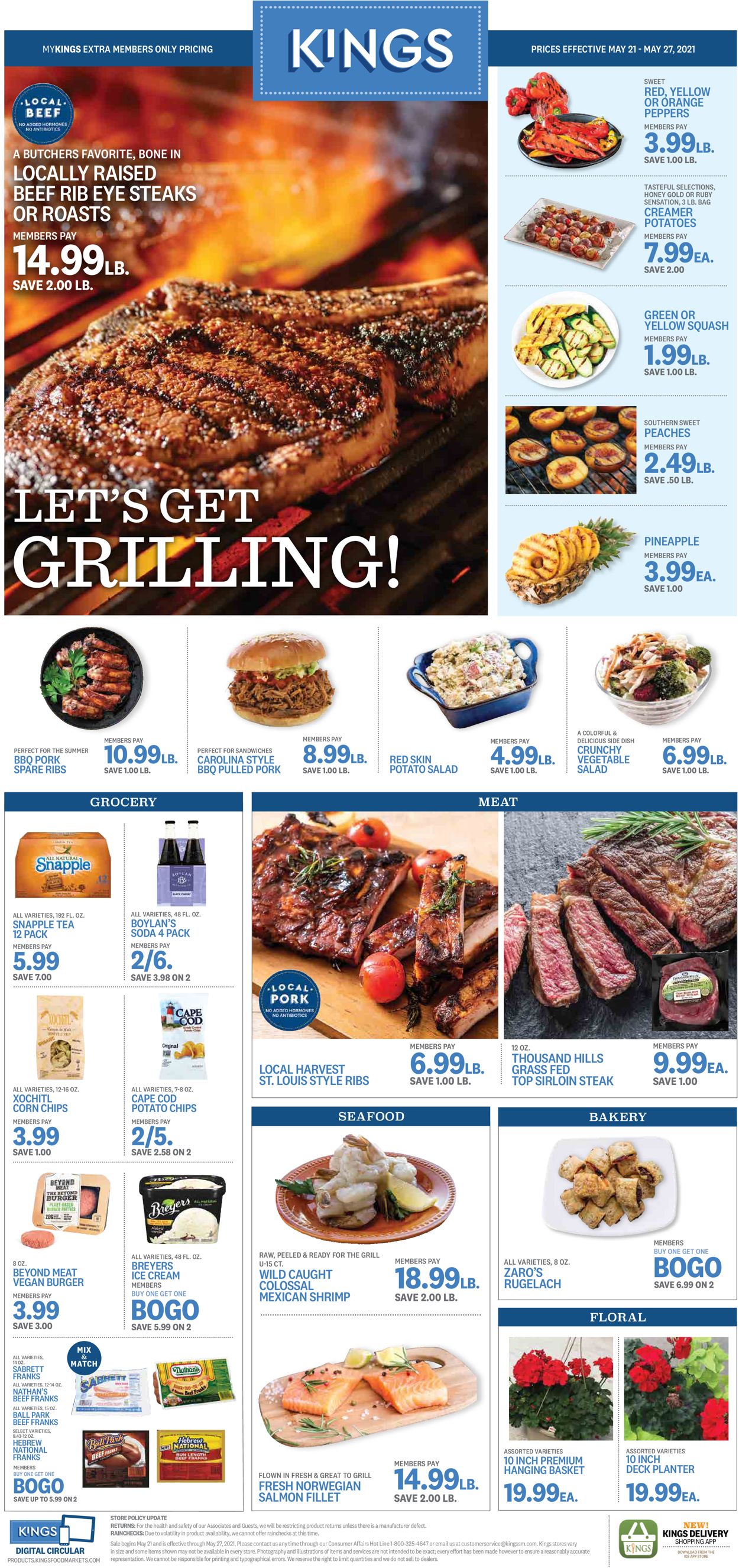 Kings Food Markets Weekly Ad Circular - valid 05/21-05/27/2021