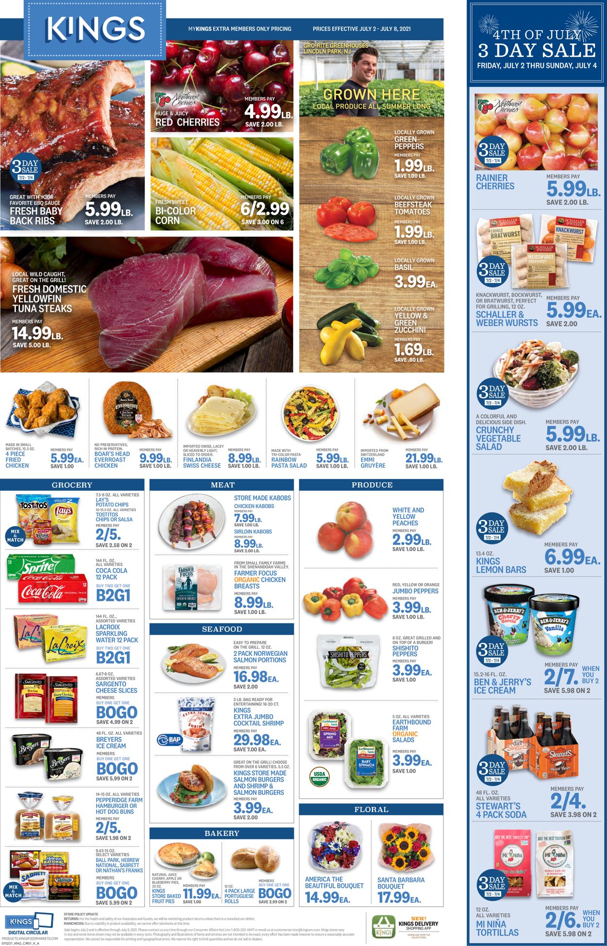 Kings Food Markets Weekly Ad Circular - valid 07/02-07/08/2021