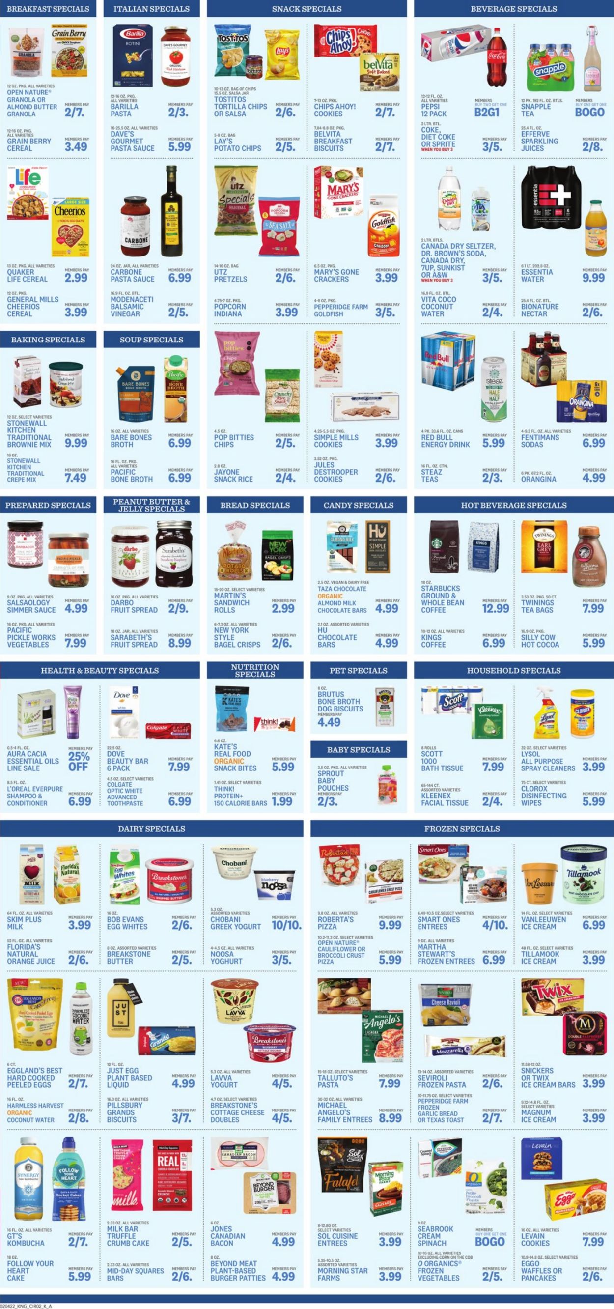Kings Food Markets Weekly Ad Circular - valid 02/04-02/10/2022 (Page 2)