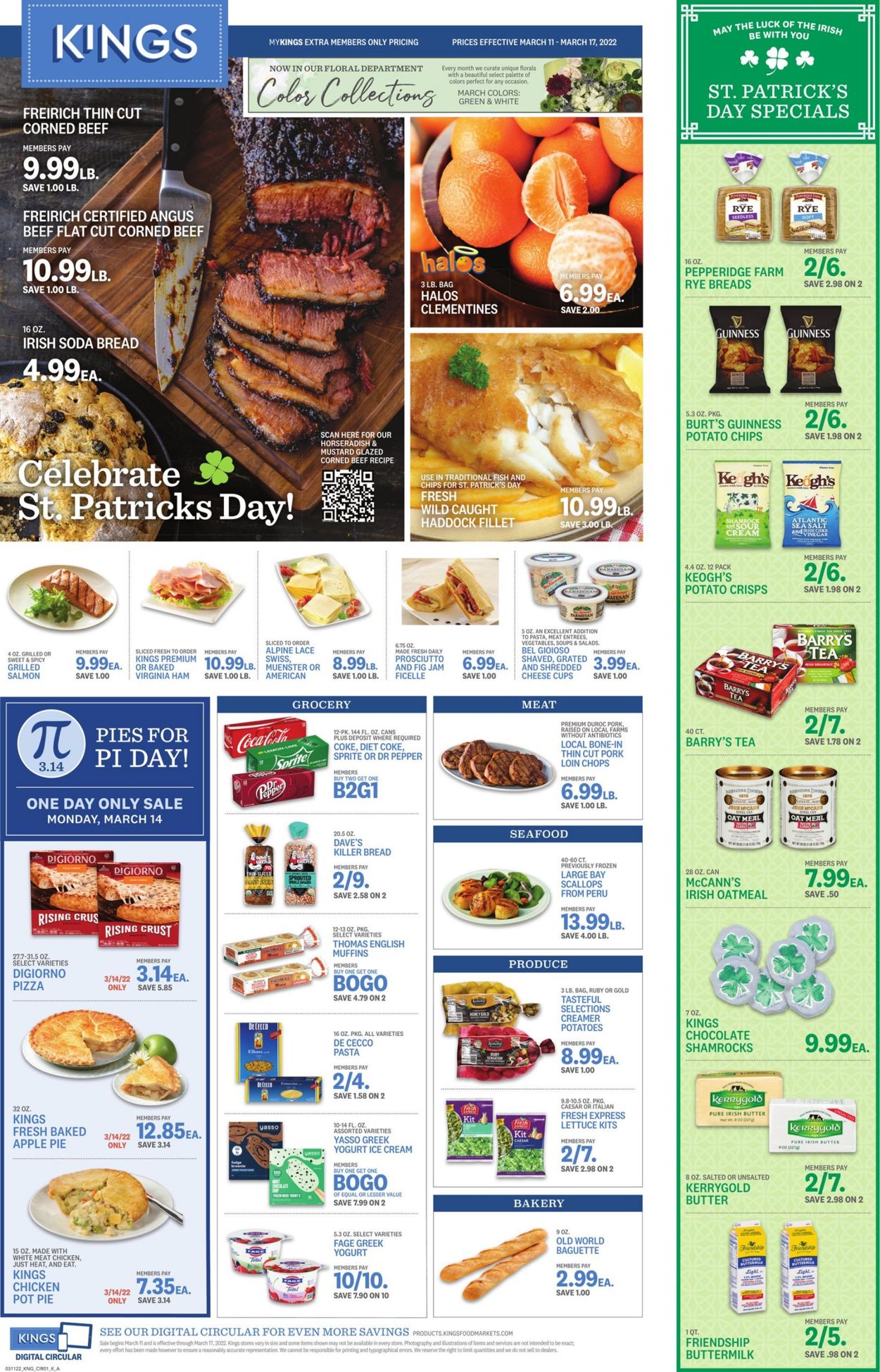 Kings Food Markets Weekly Ad Circular - valid 03/11-03/17/2022