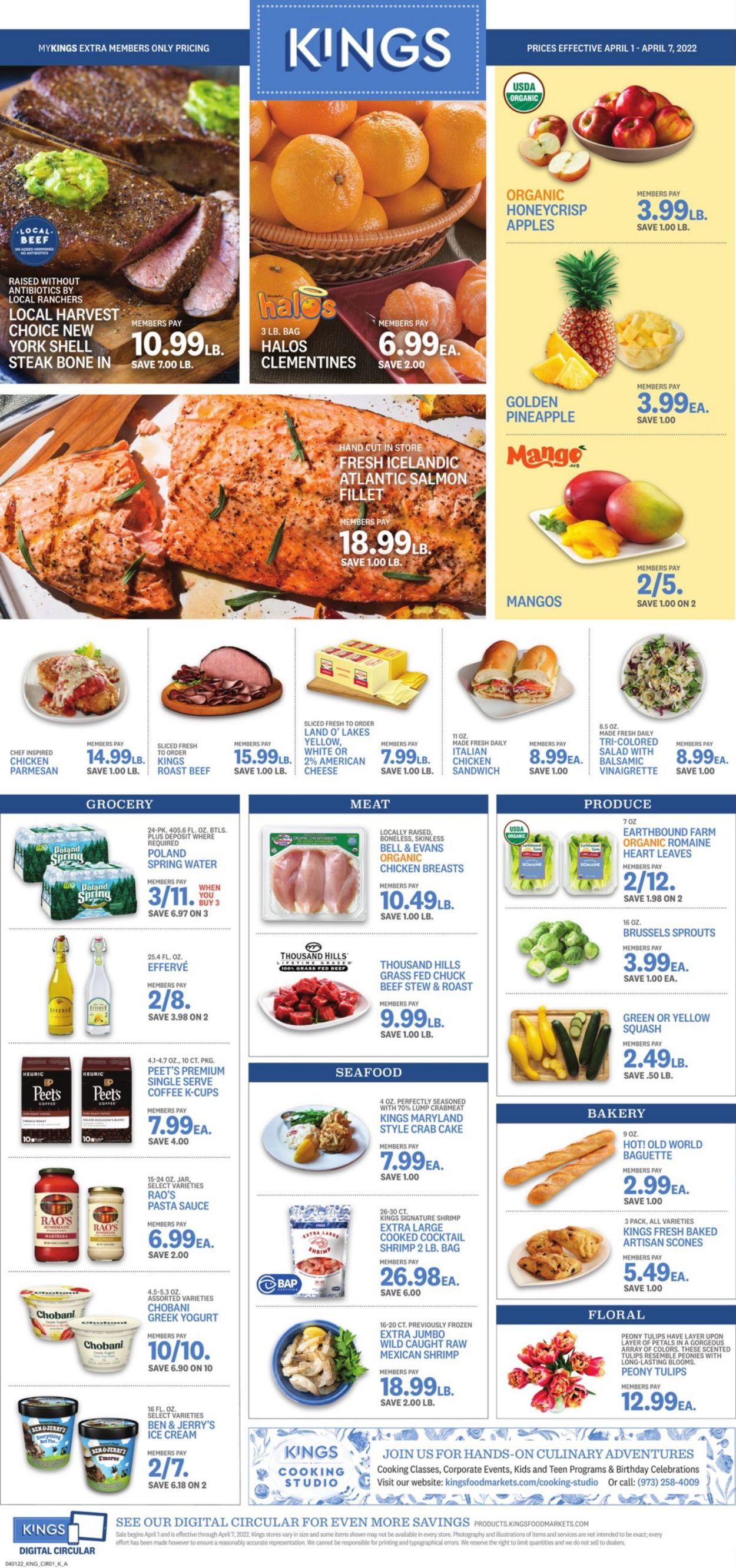 Kings Food Markets Weekly Ad Circular - valid 04/01-04/07/2022