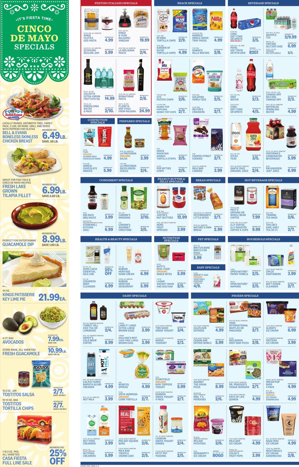 Kings Food Markets Weekly Ad Circular - valid 04/29-05/05/2022 (Page 2)