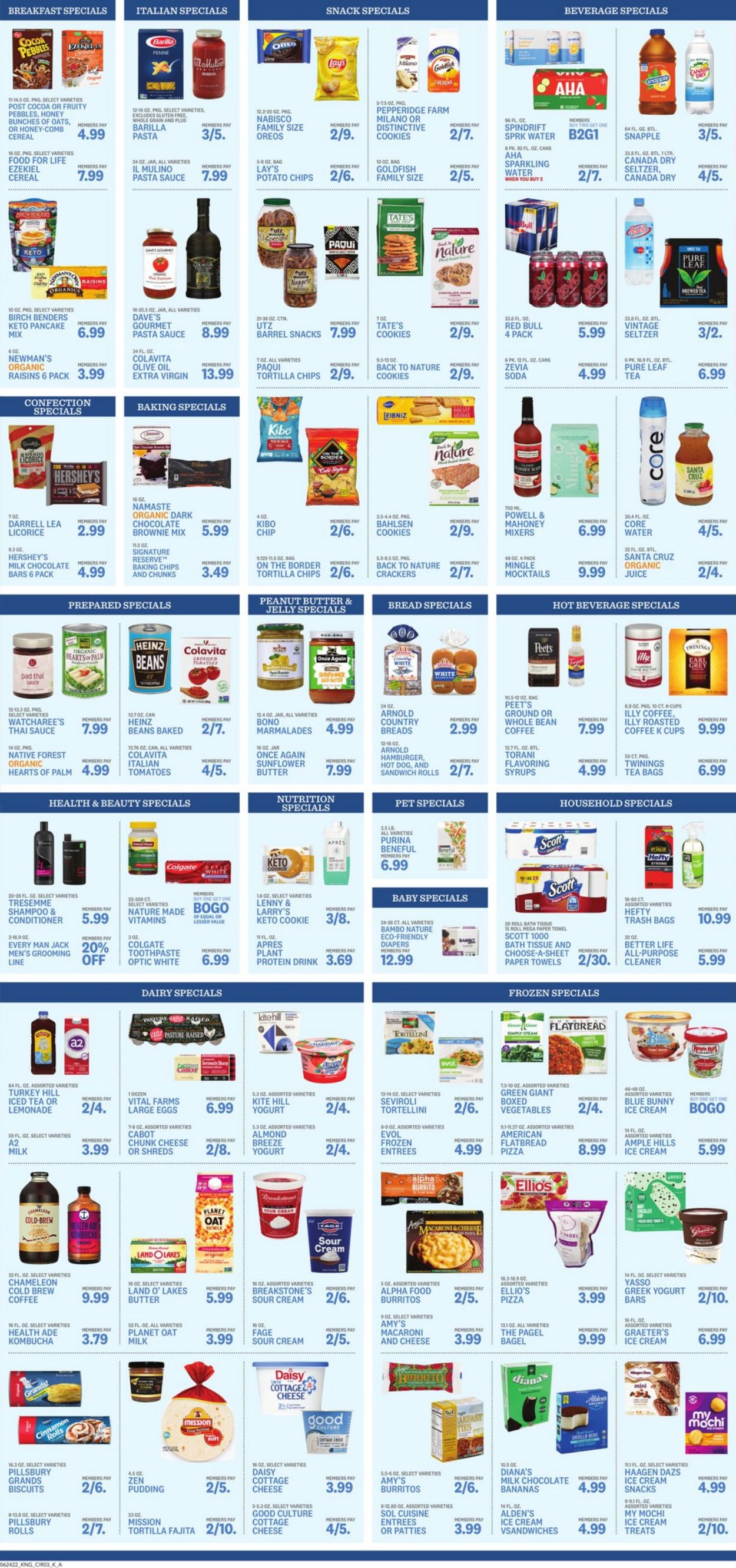 Kings Food Markets Weekly Ad Circular - valid 06/24-06/30/2022 (Page 3)