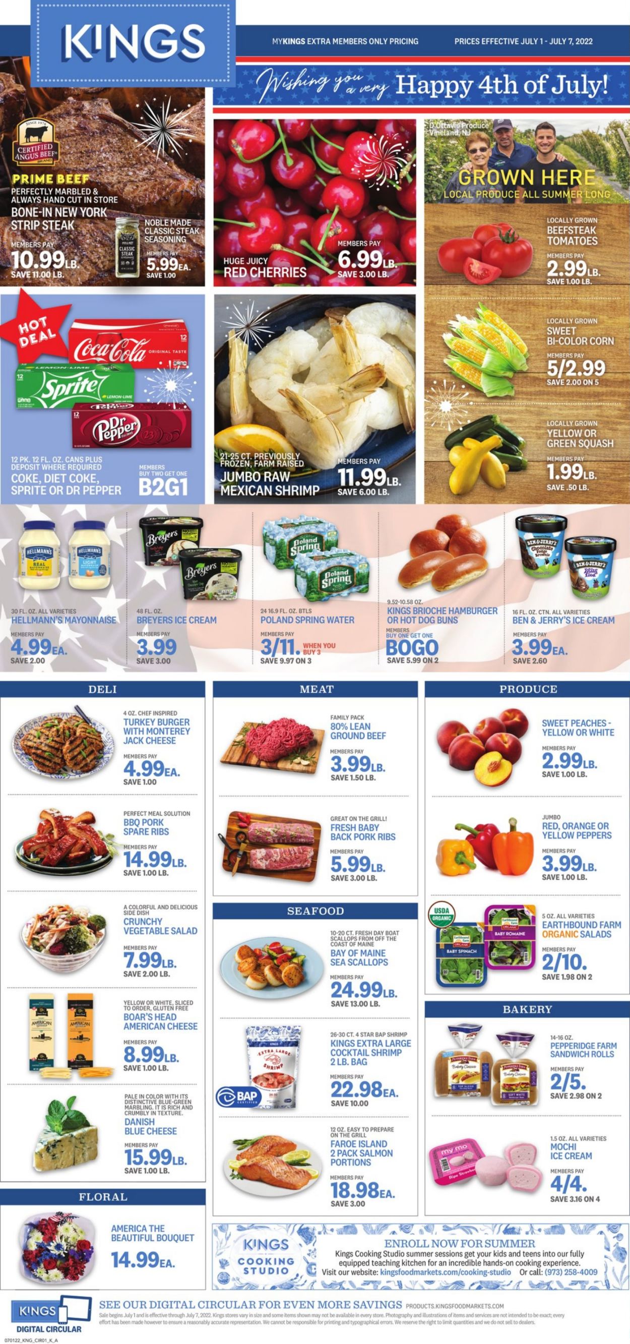 Kings Food Markets Weekly Ad Circular - valid 07/01-07/07/2022