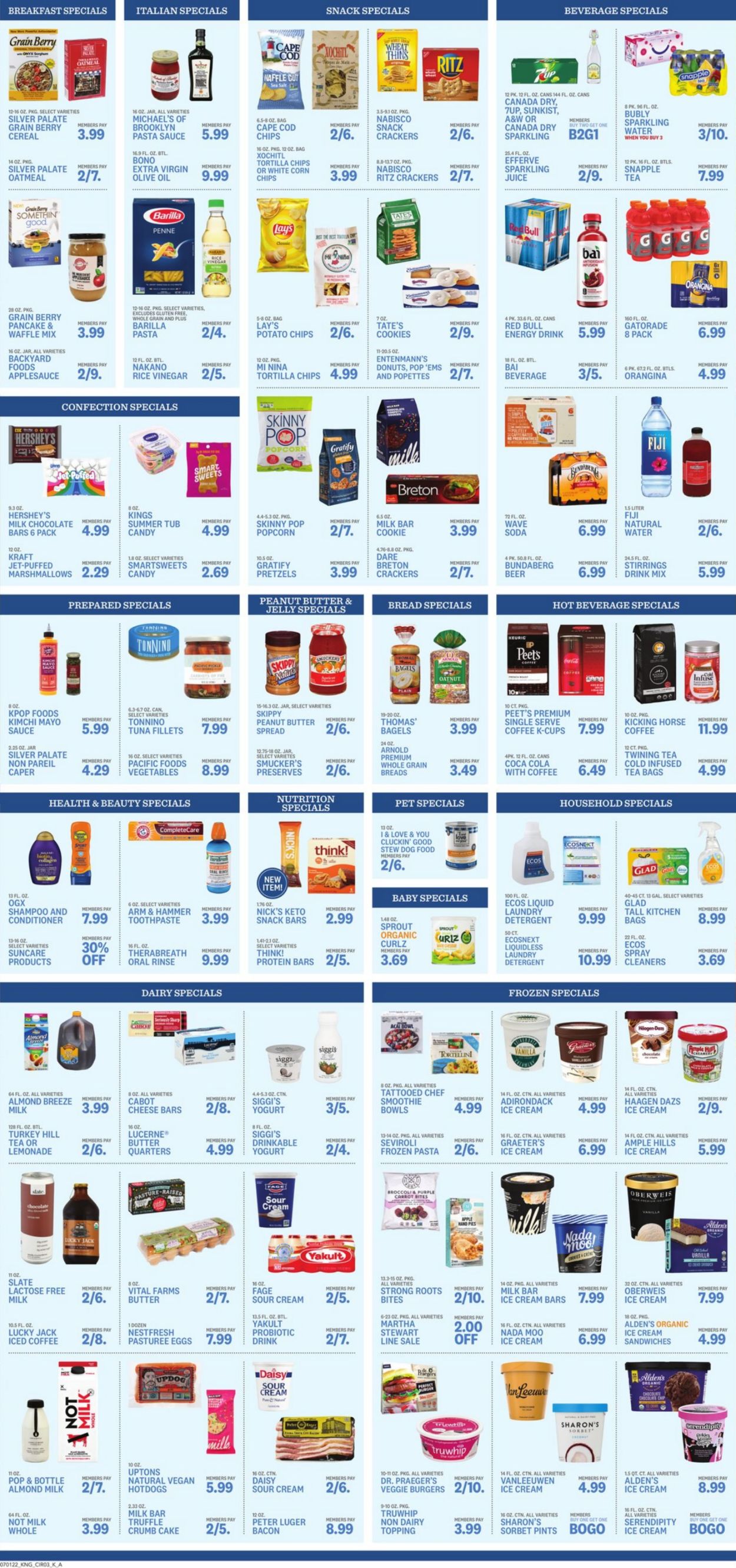 Kings Food Markets Weekly Ad Circular - valid 07/01-07/07/2022 (Page 3)